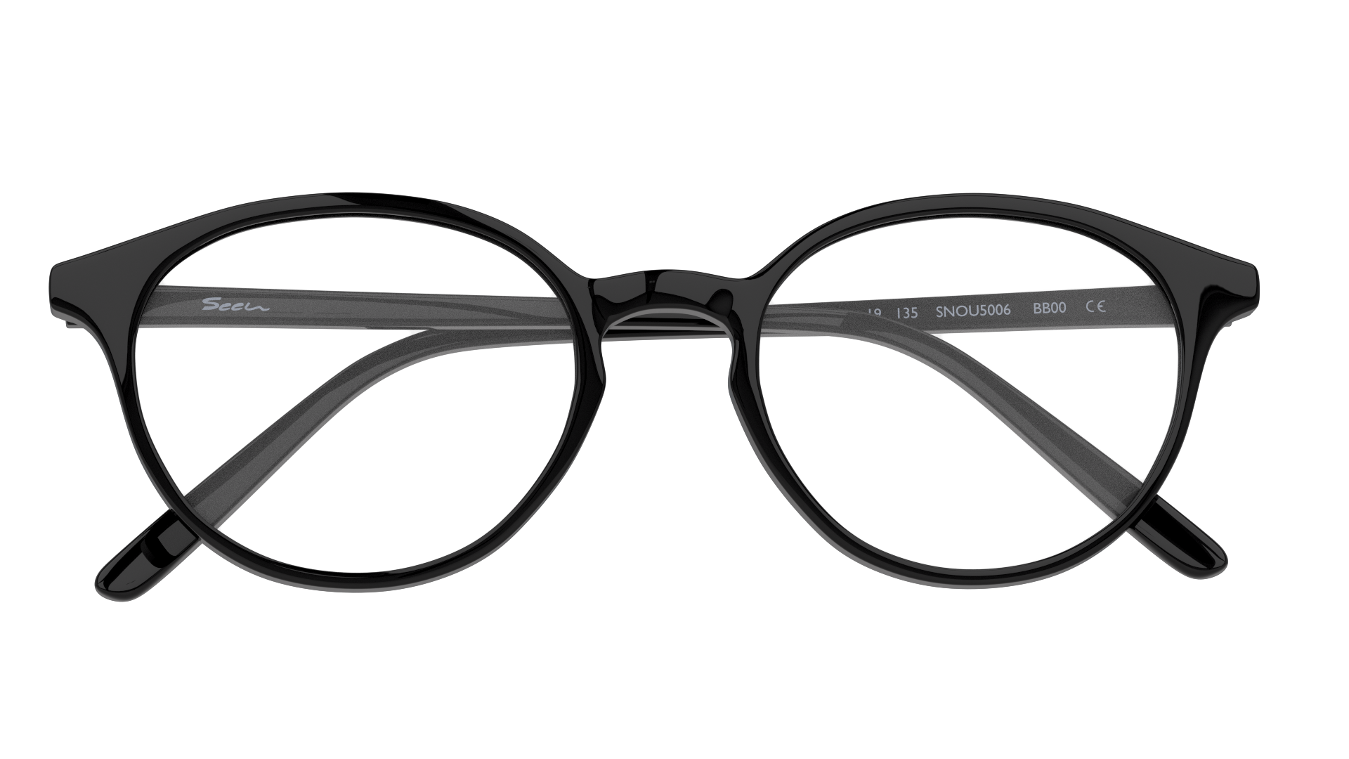 Folded Seen SN OU5006 Glasses Transparent / Purple