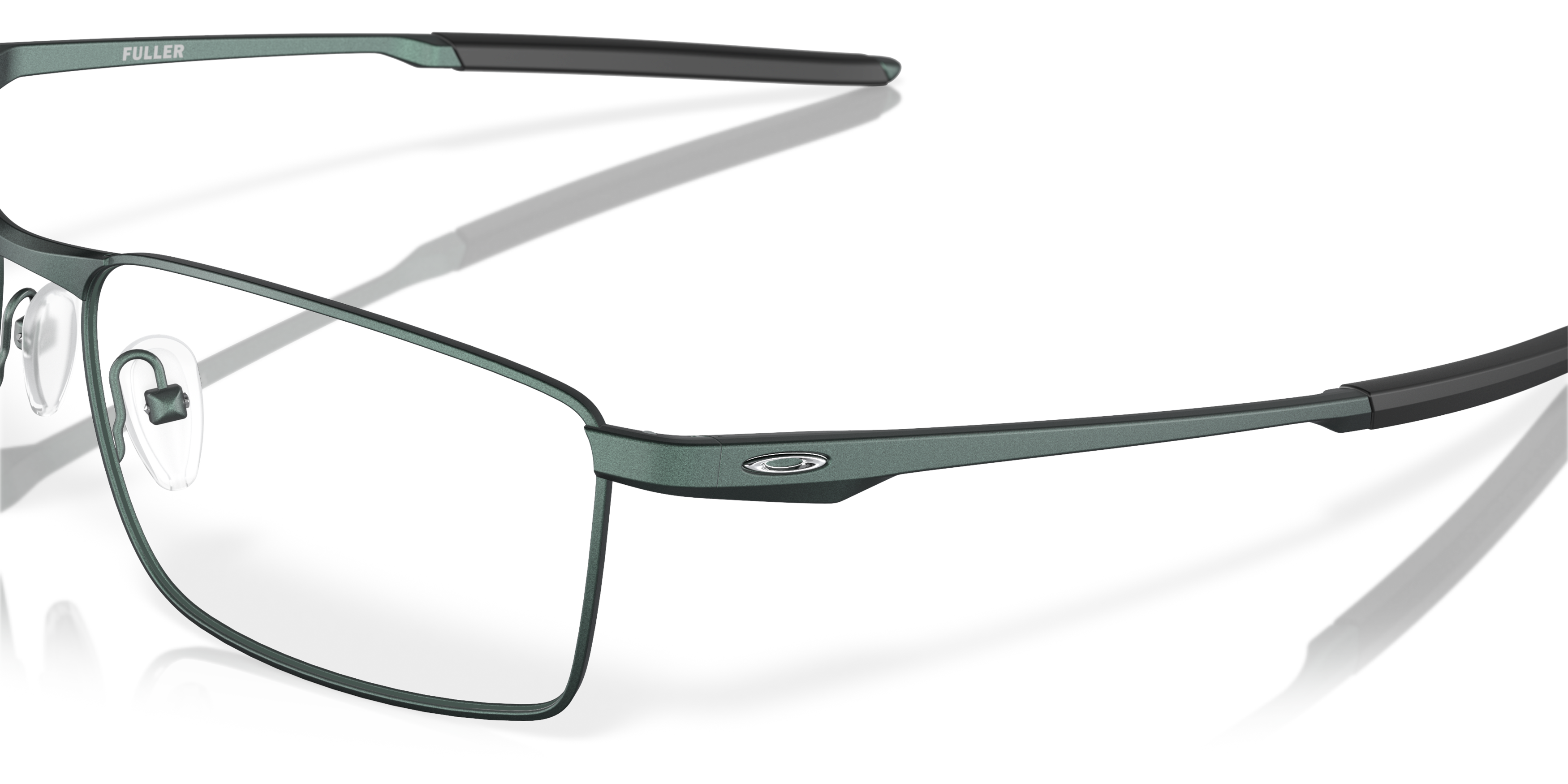 Detail01 Oakley OX 3227 Glasses Transparent / Grey