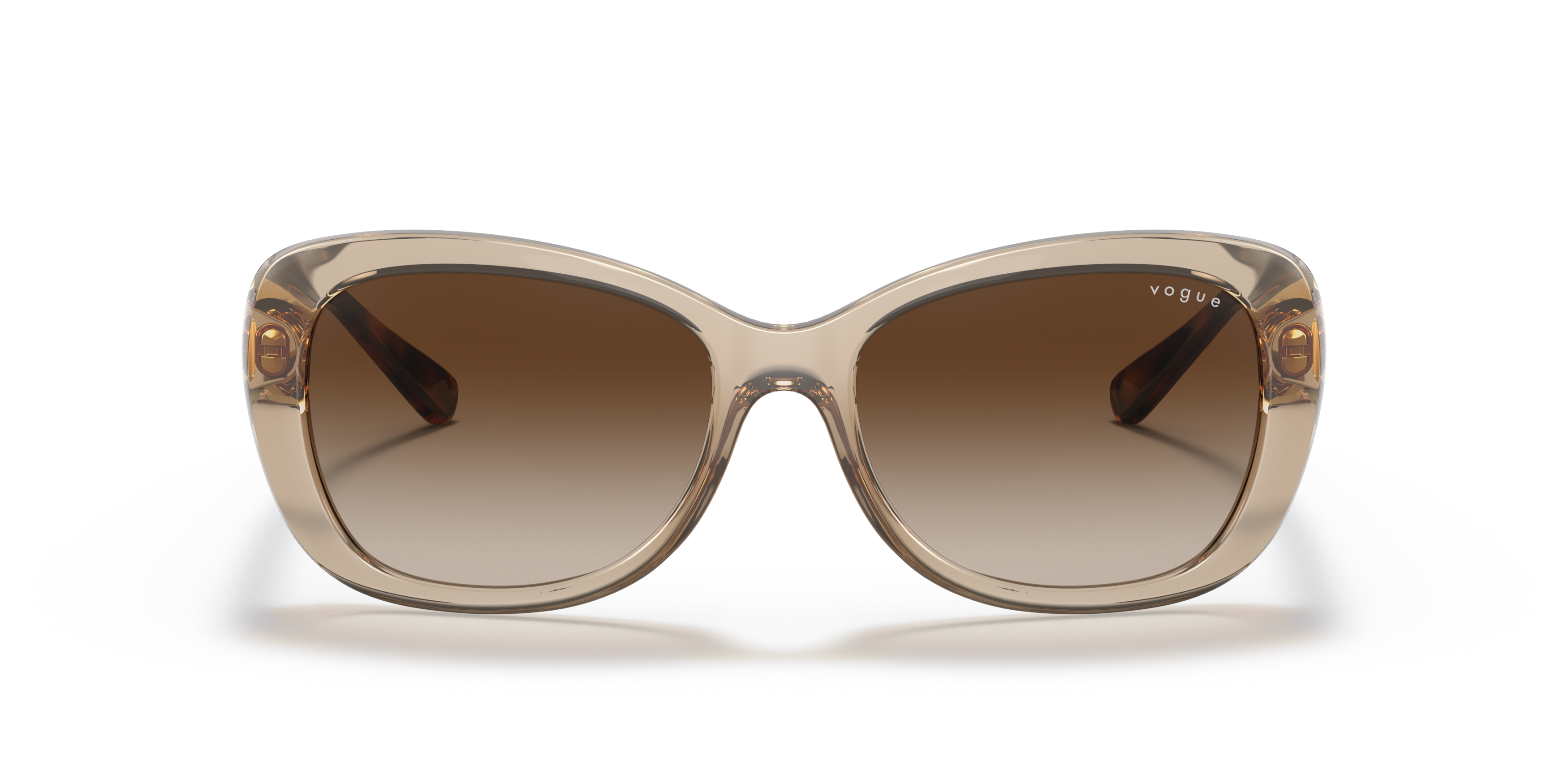 Front Vogue VO 2943SB (299013) Sunglasses Brown / Transparent, Brown