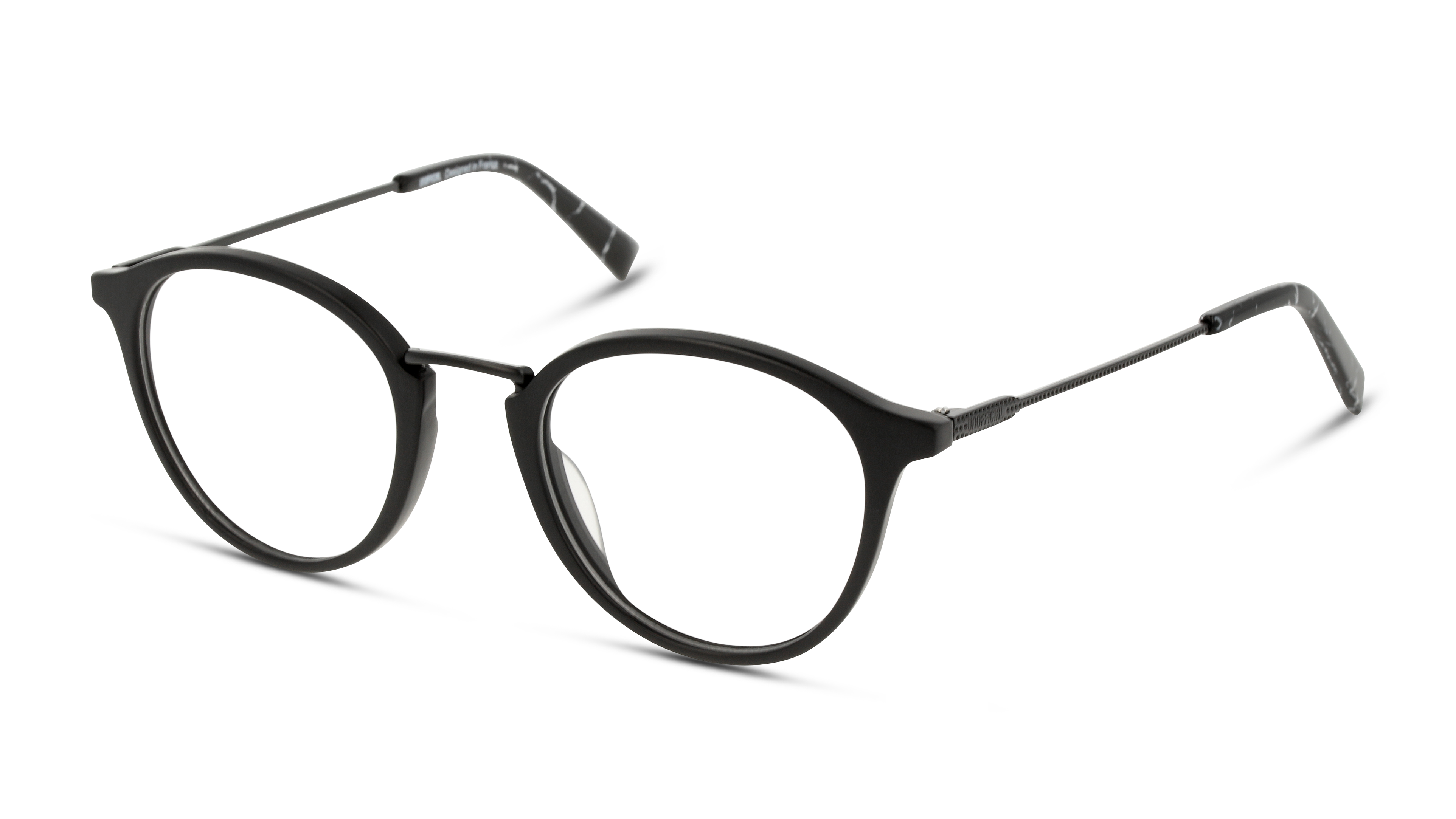 Angle_Left01 Unofficial UNOM0203 (BB00) Glasses Transparent / Black