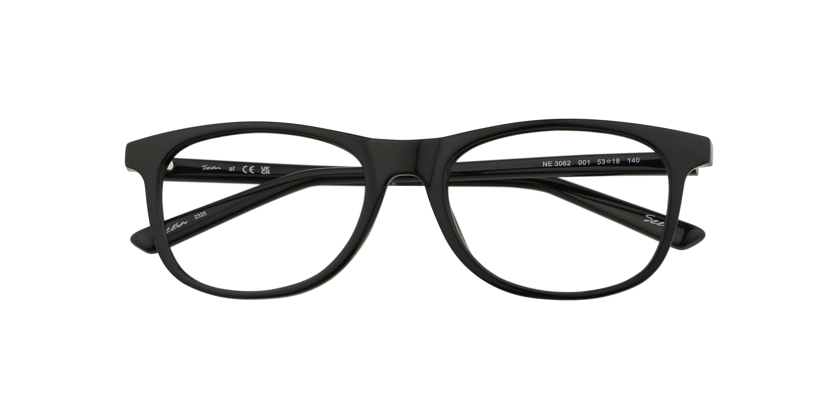 Folded Seen NE3062 Glasses Transparent / Transparent, Grey
