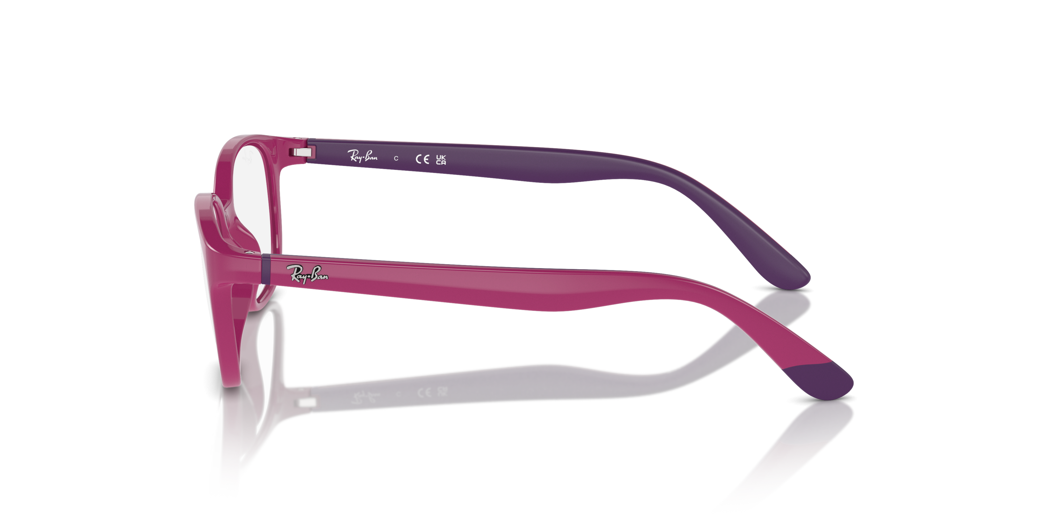 Angle_Left02 Ray-Ban RY1632 3933 Roze, Paars
