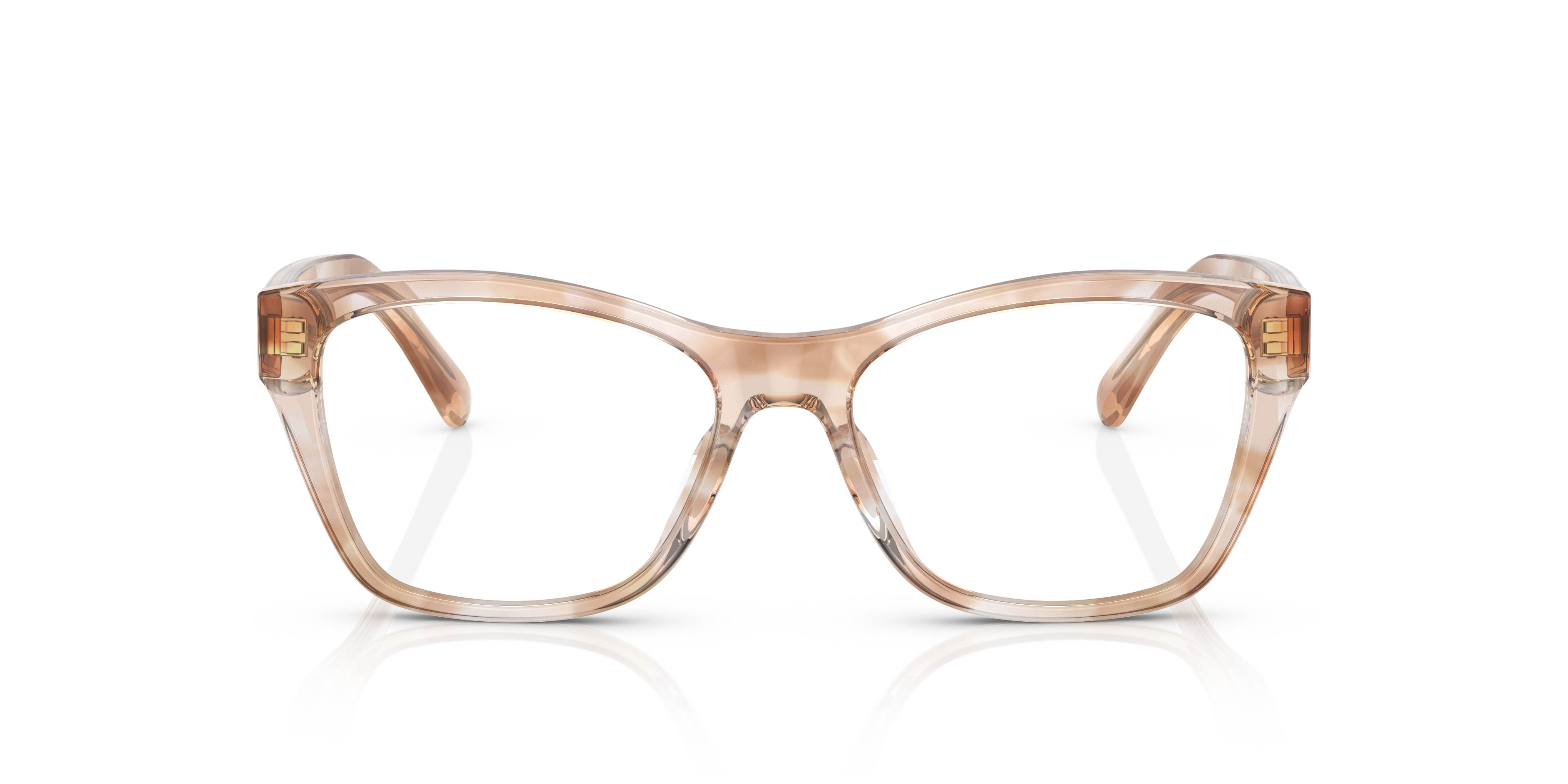 Front Ralph Lauren RL 6230U Glasses Transparent / Transparent, Brown