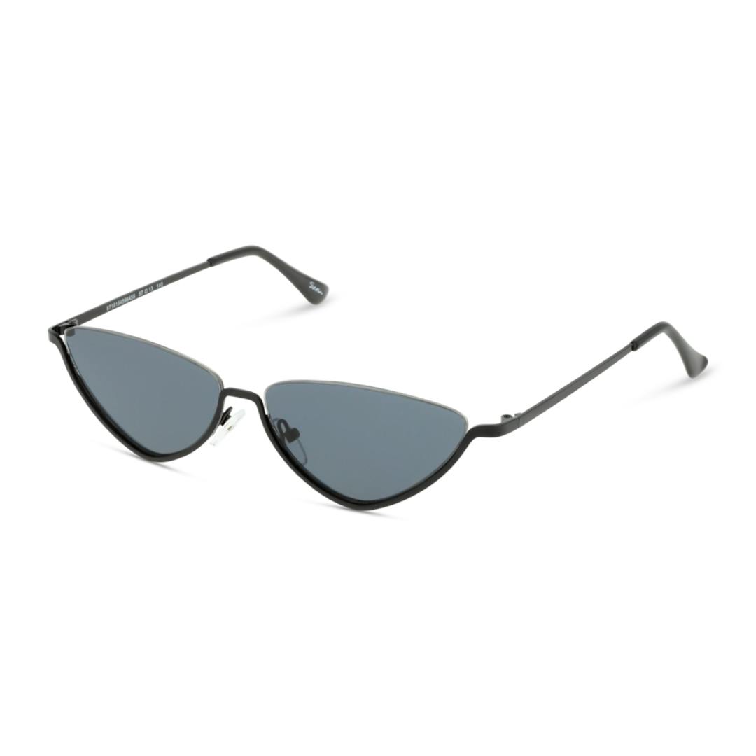 Seen CFKF05 Lunettes de Soleil Femme - Cateye Noir Gris