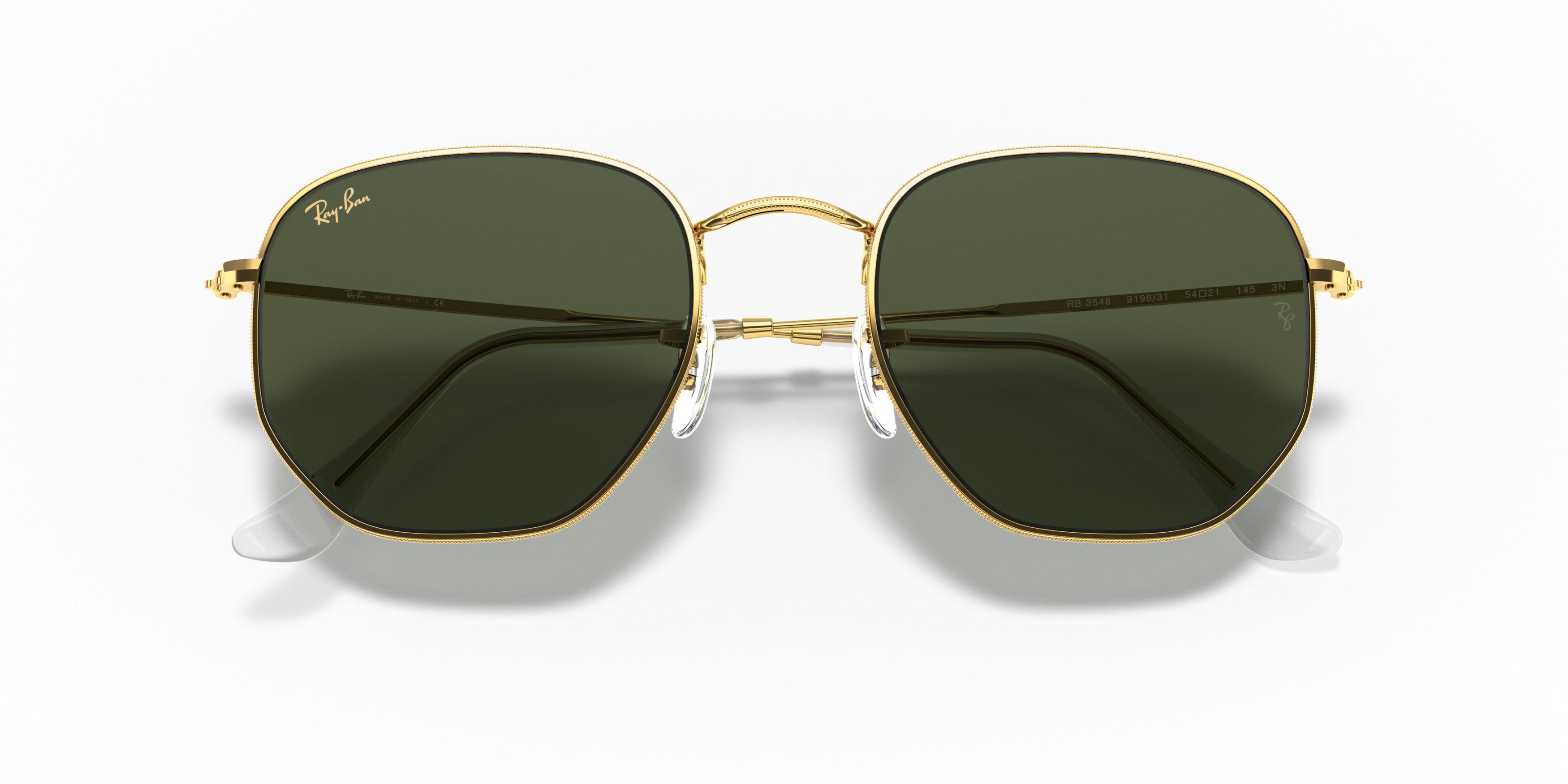 [products.image.folded] Ray-Ban Hexagonal Legend Gold RB3548 919631