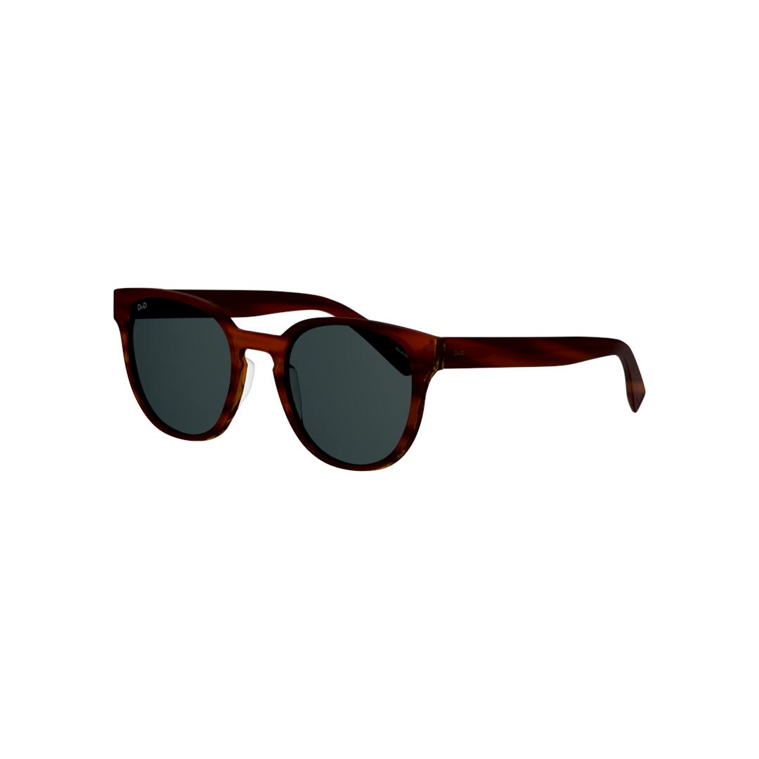 Dbyd DBSF5003 Lunettes de Soleil Femme - Carrée Marron - Possibilité de verres correcteurs - Adaptab