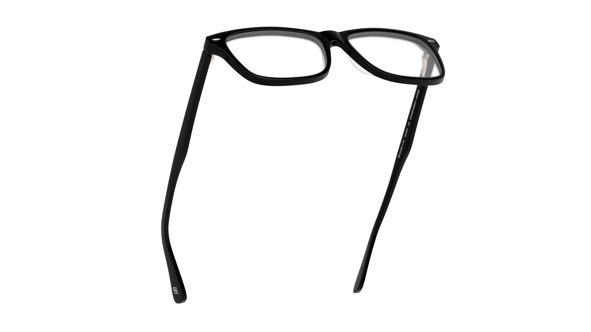 Bottom_Up Unofficial UNOF0017 Glasses Transparent / Black