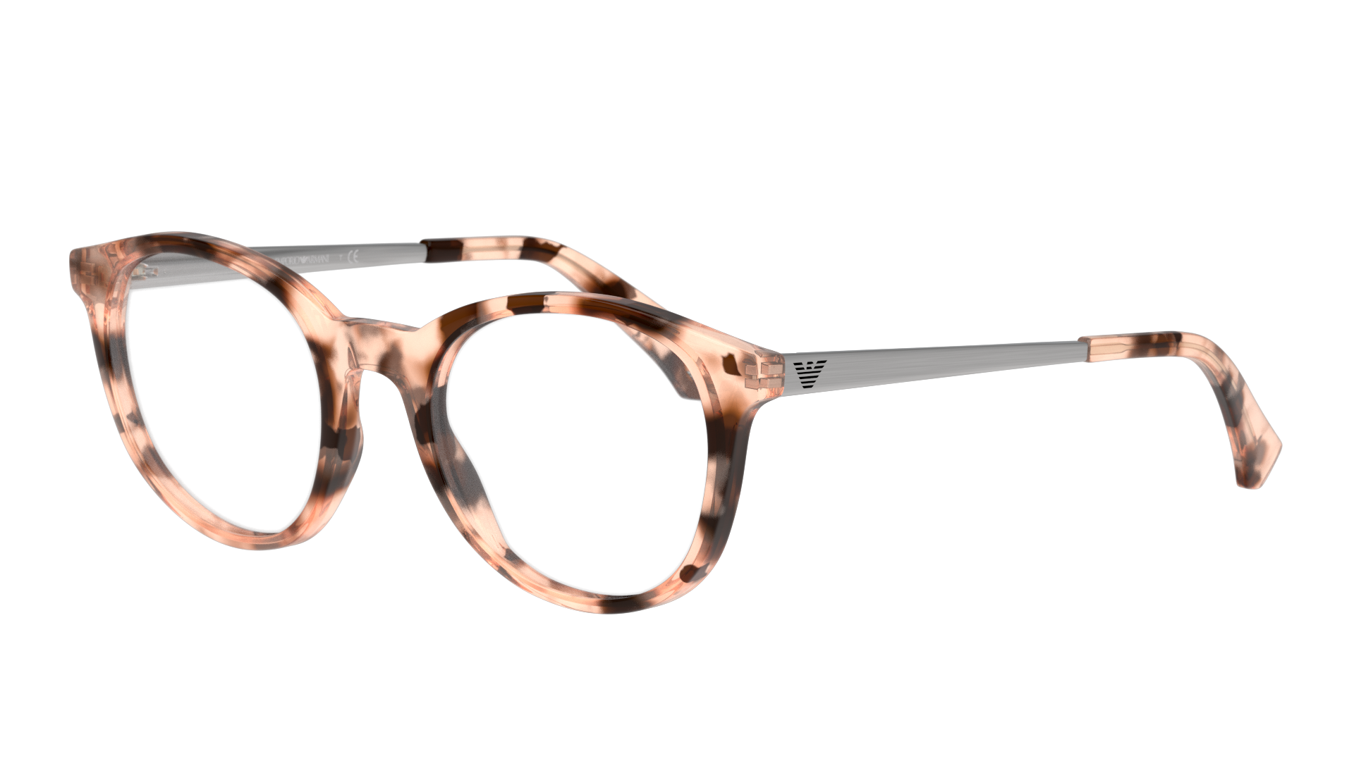 Angle_Left01 Emporio Armani EA 3154 Glasses Transparent / Tortoise Shell