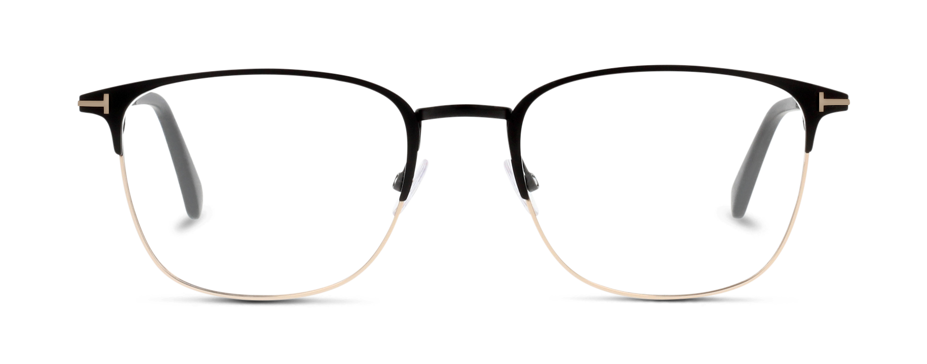 Front Tom Ford FT 5453 Glasses Transparent / Black