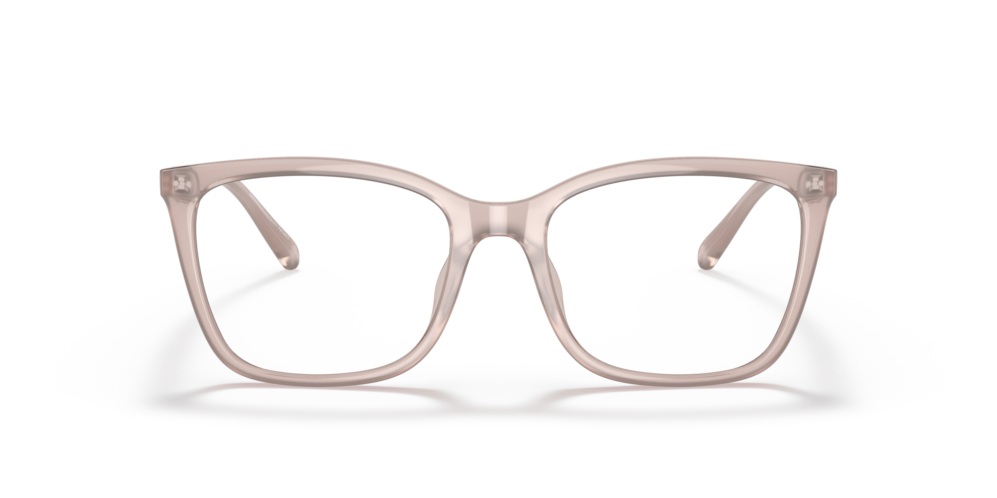 Front Armani Exchange AX 3088U Glasses Transparent / Transparent, Pink
