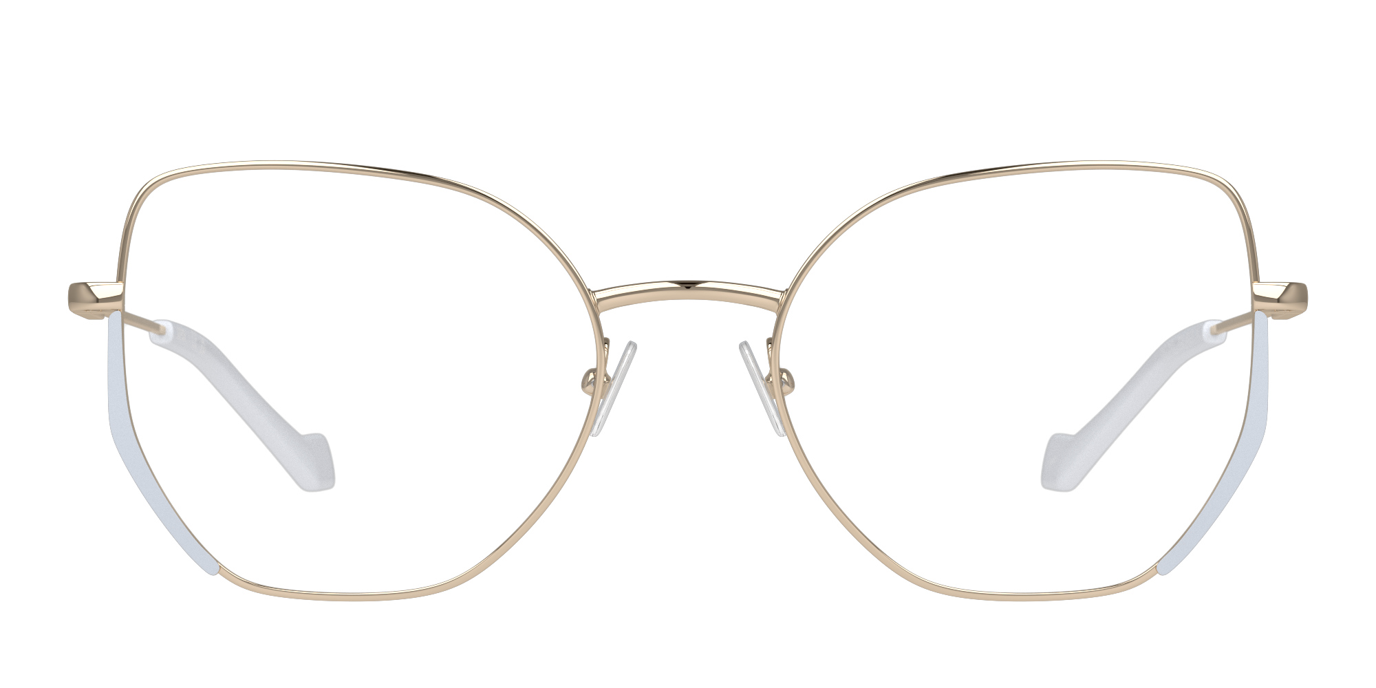 Front Unofficial UO1154 Glasses Transparent / Gold