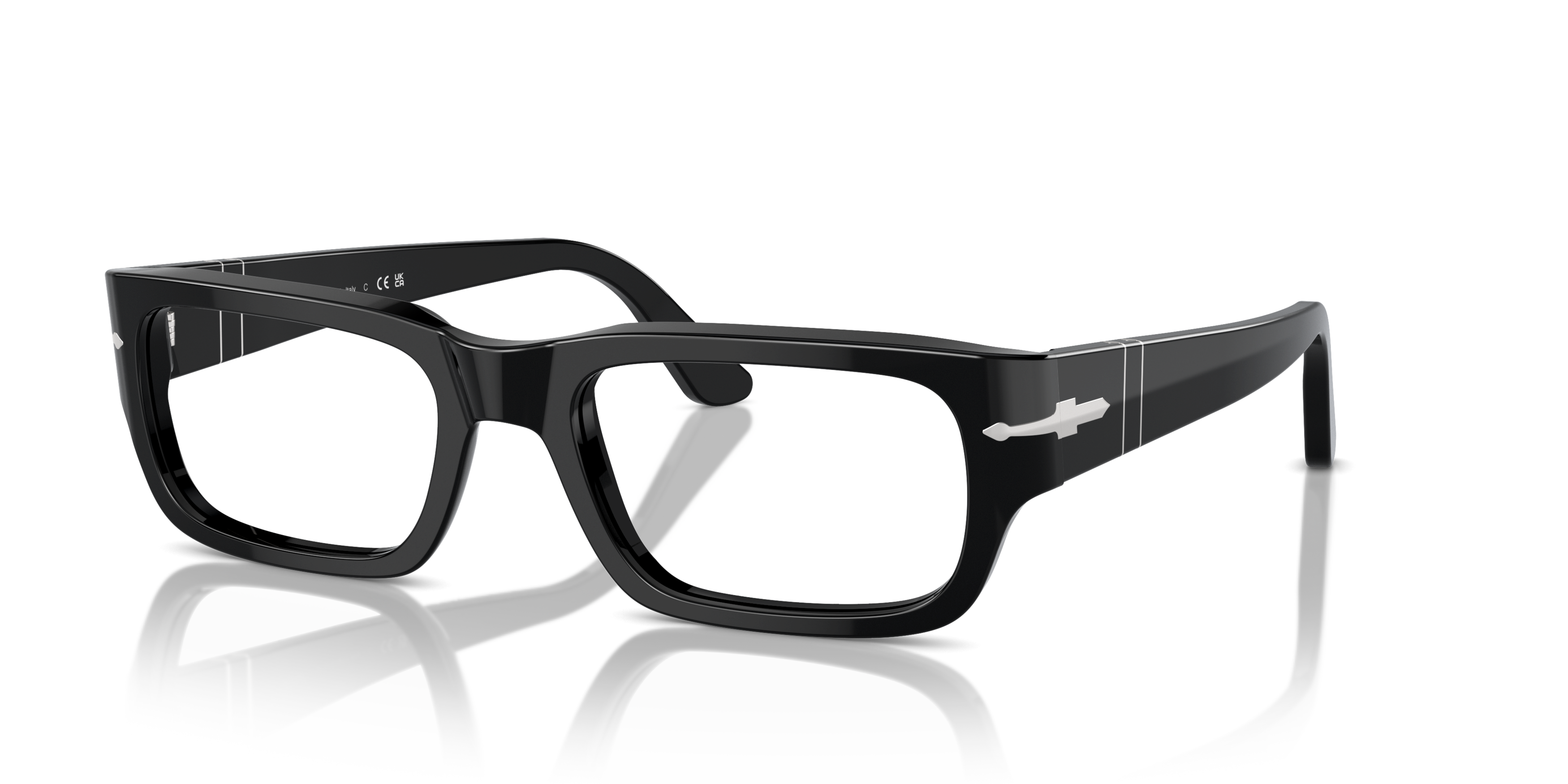Angle_Left01 Persol PO 3347V Glasses Transparent / Black