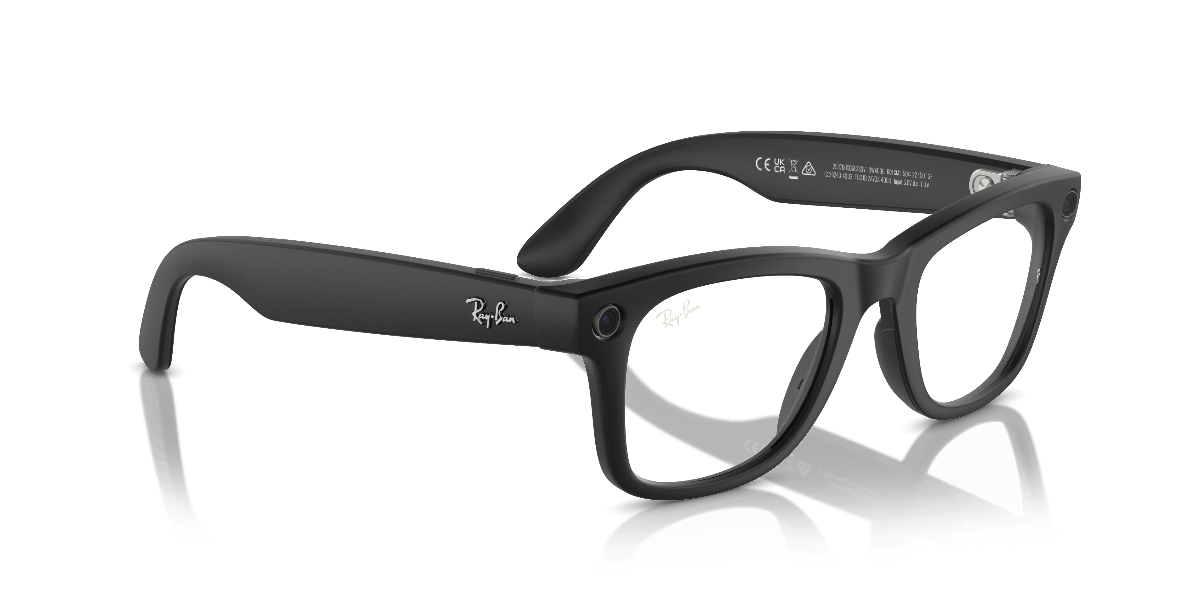 Angle_Right01, Ray-Ban Meta Wayfarer RW 4006