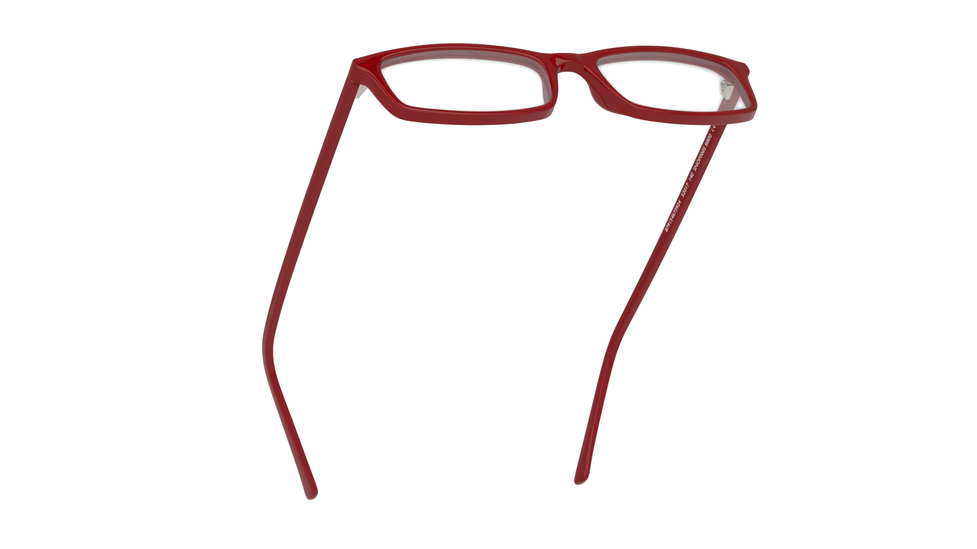 Bottom_Up Seen SN OF0005 Glasses Transparent / Red