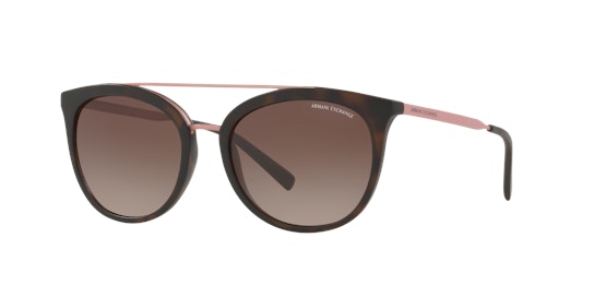Armani Exchange AX 4068S (802913) Sunglasses Brown / Tortoise Shell