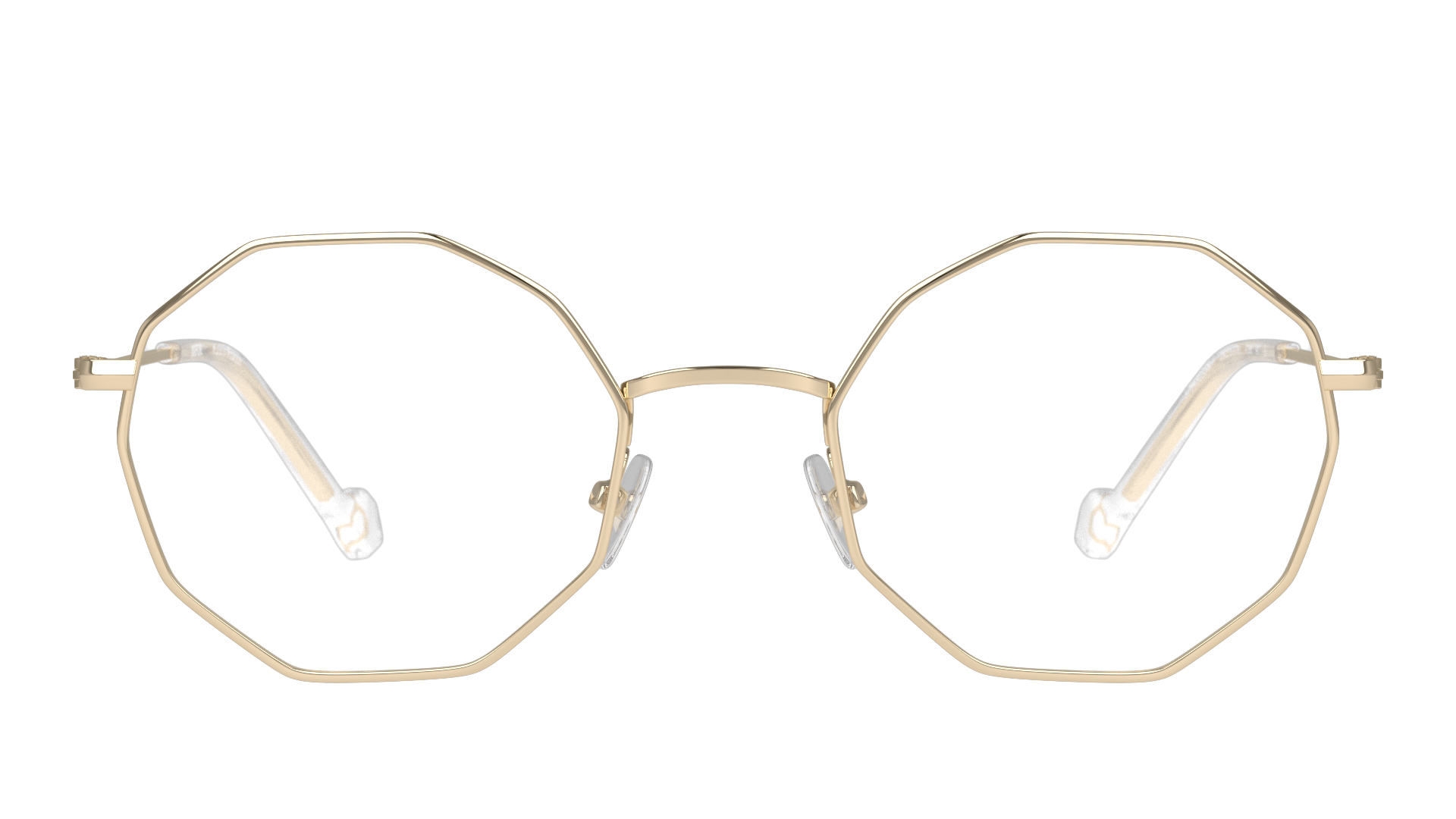 Front Unofficial UNOF0076 Glasses Transparent / Gold