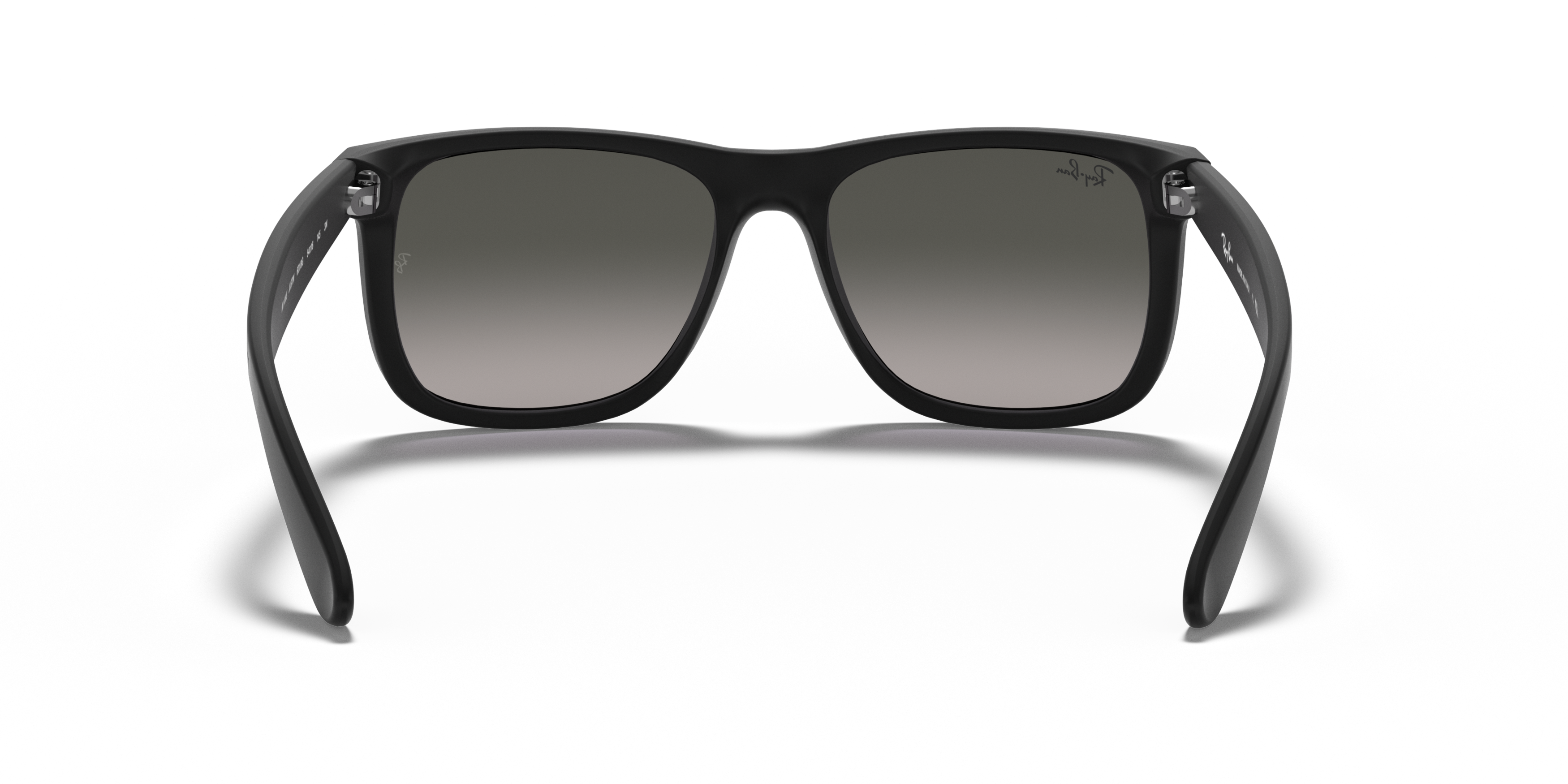 Detail02 Ray-Ban Justin RB 4165 (601/8G) Sunglasses Grey / Black