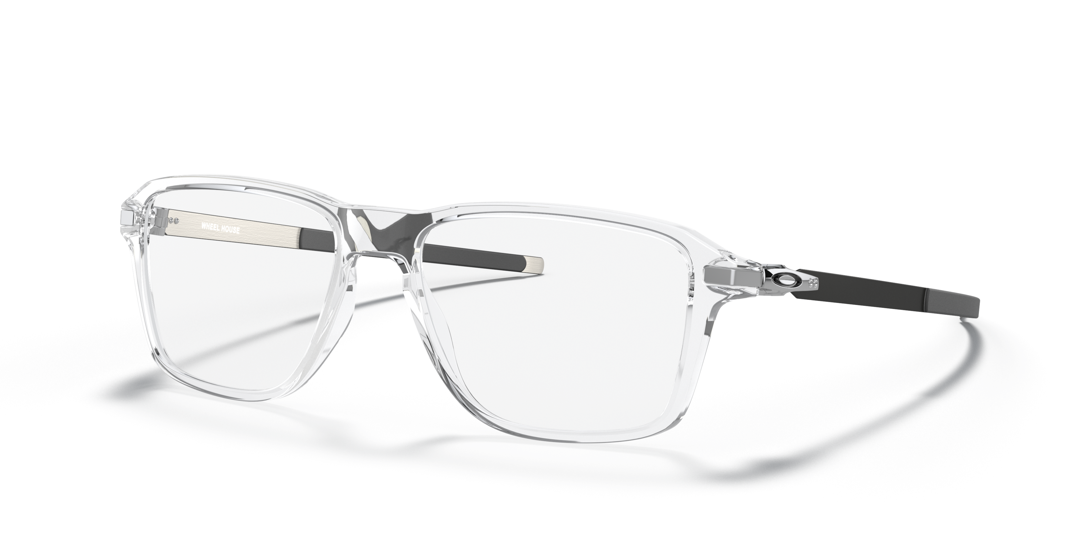 Angle_Left01 Oakley Wheel House OX 8166 Glasses Transparent / Grey