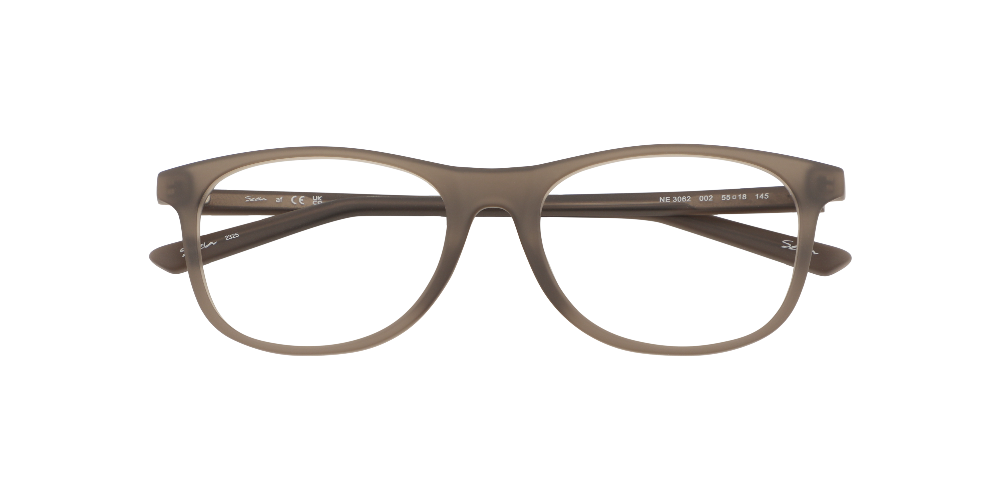 Folded Seen NE3062 Glasses Transparent / Transparent, Grey