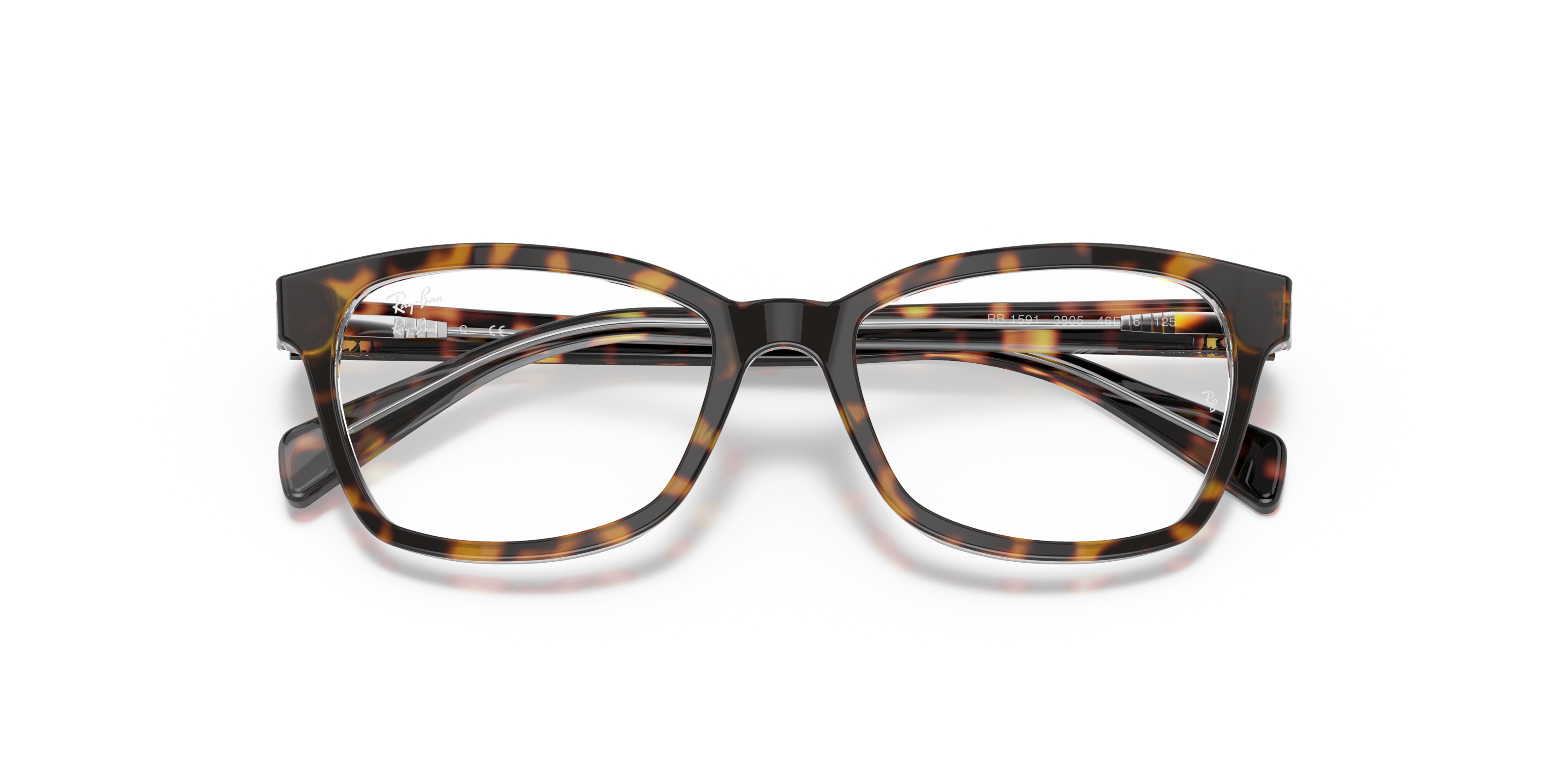 Folded Ray-Ban Juniors RY 1591 (3805) Children's Glasses Transparent / Tortoise Shell