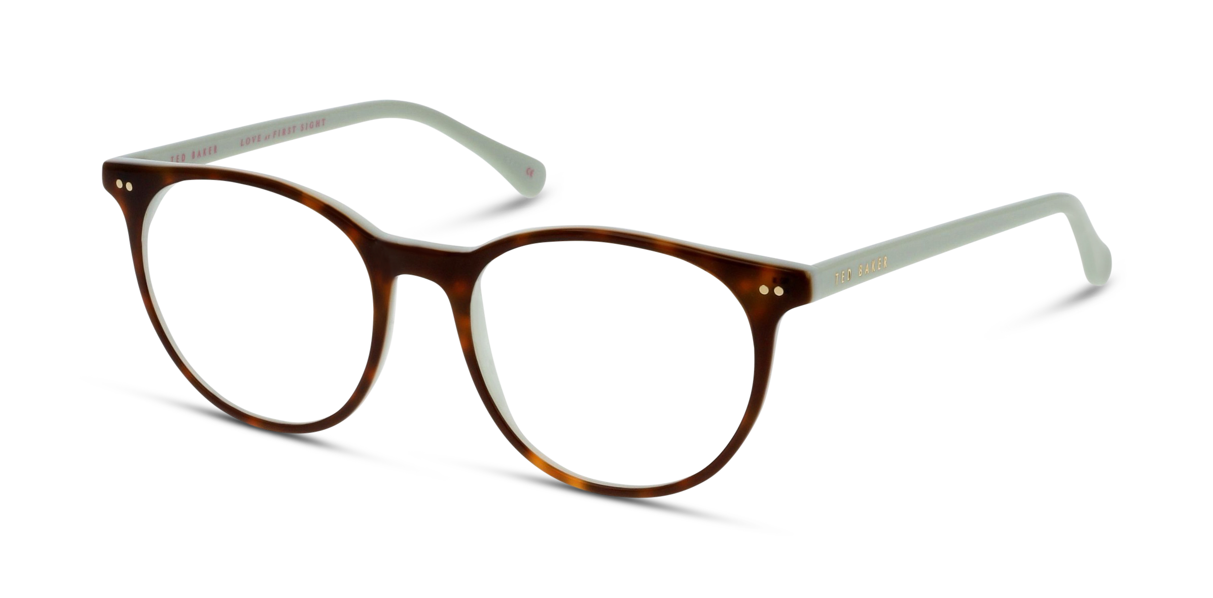 Angle_Left01 Ted Baker Grainger TB 9126 (521) Glasses Transparent / Tortoise Shell
