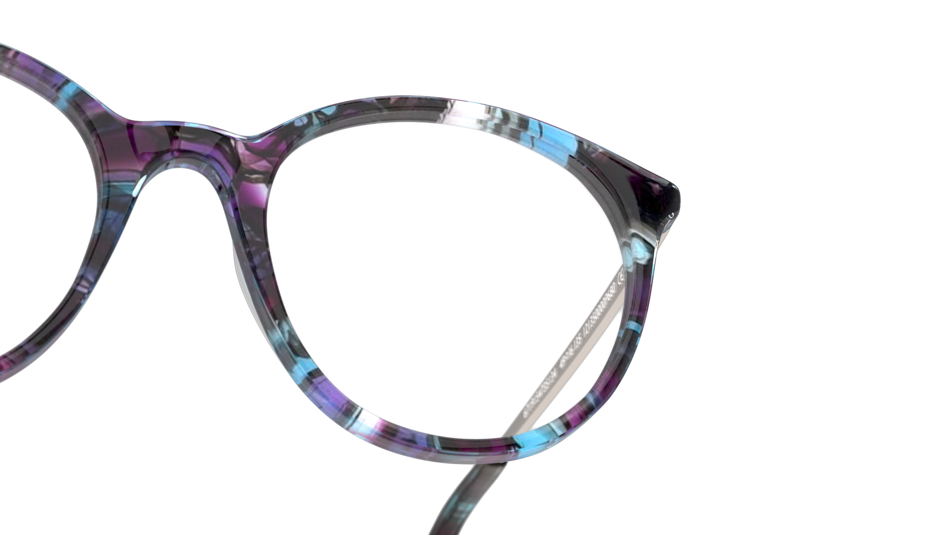 Detail01 Unofficial UNOF0030 (PS00) Glasses Transparent / Pink