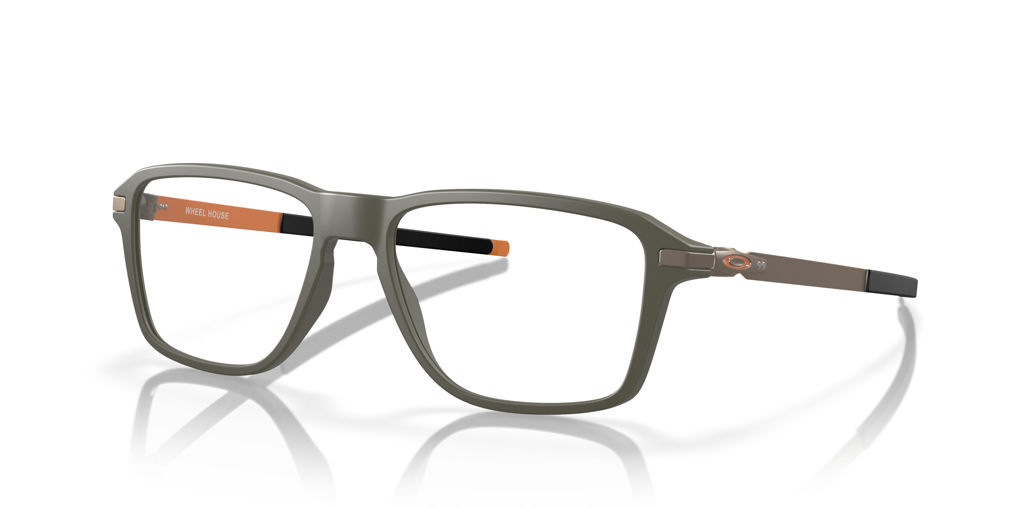 Angle_Left01 Oakley Wheel House OX 8166 Glasses Transparent / Grey