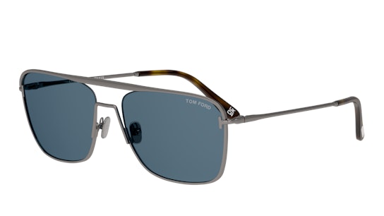 Tom Ford Nolan FT0925 (12V) Sunglasses Blue / Grey