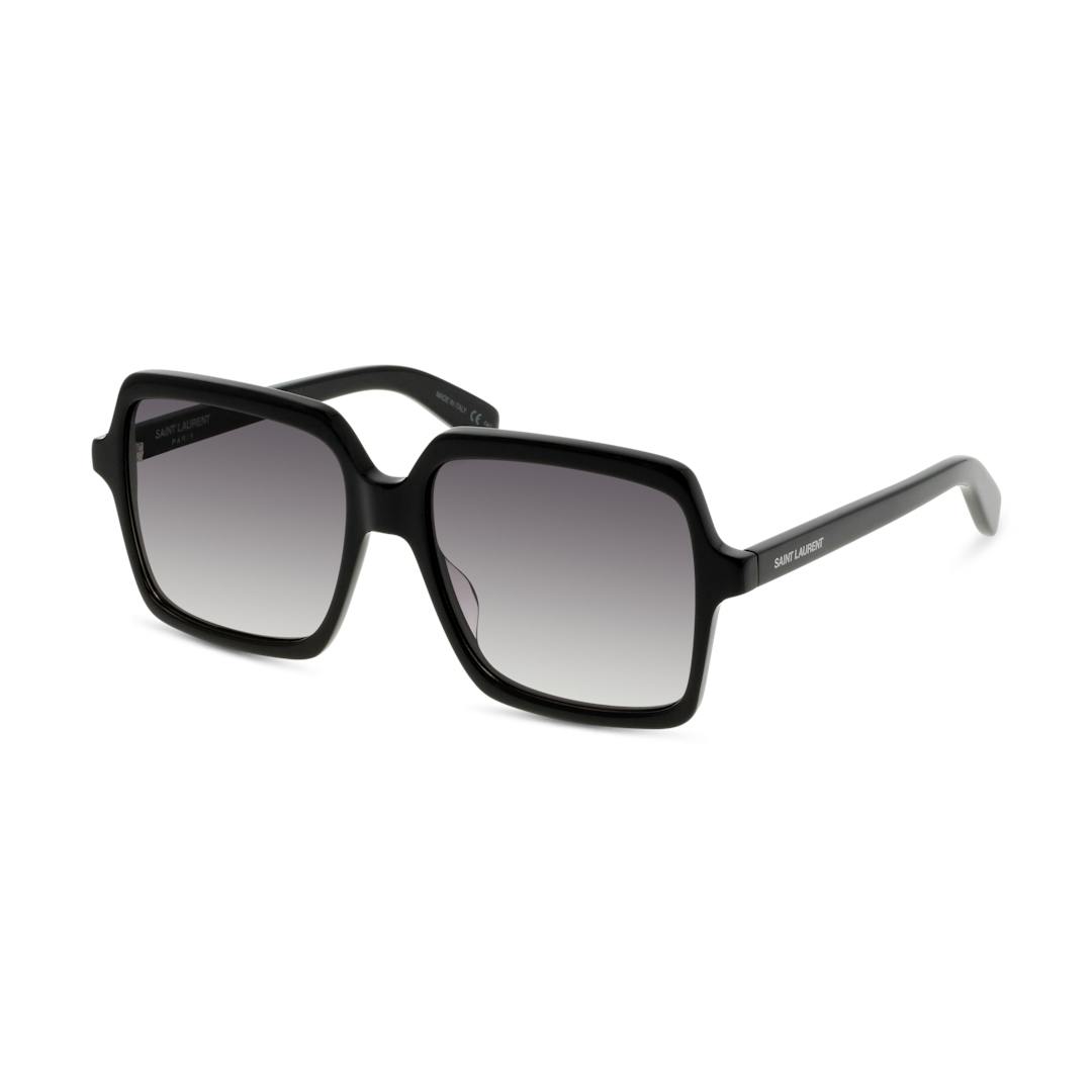 Saint Laurent SL 174 Lunettes de Soleil Femme - Noir - Possibilité de verres correcteurs - Adaptable