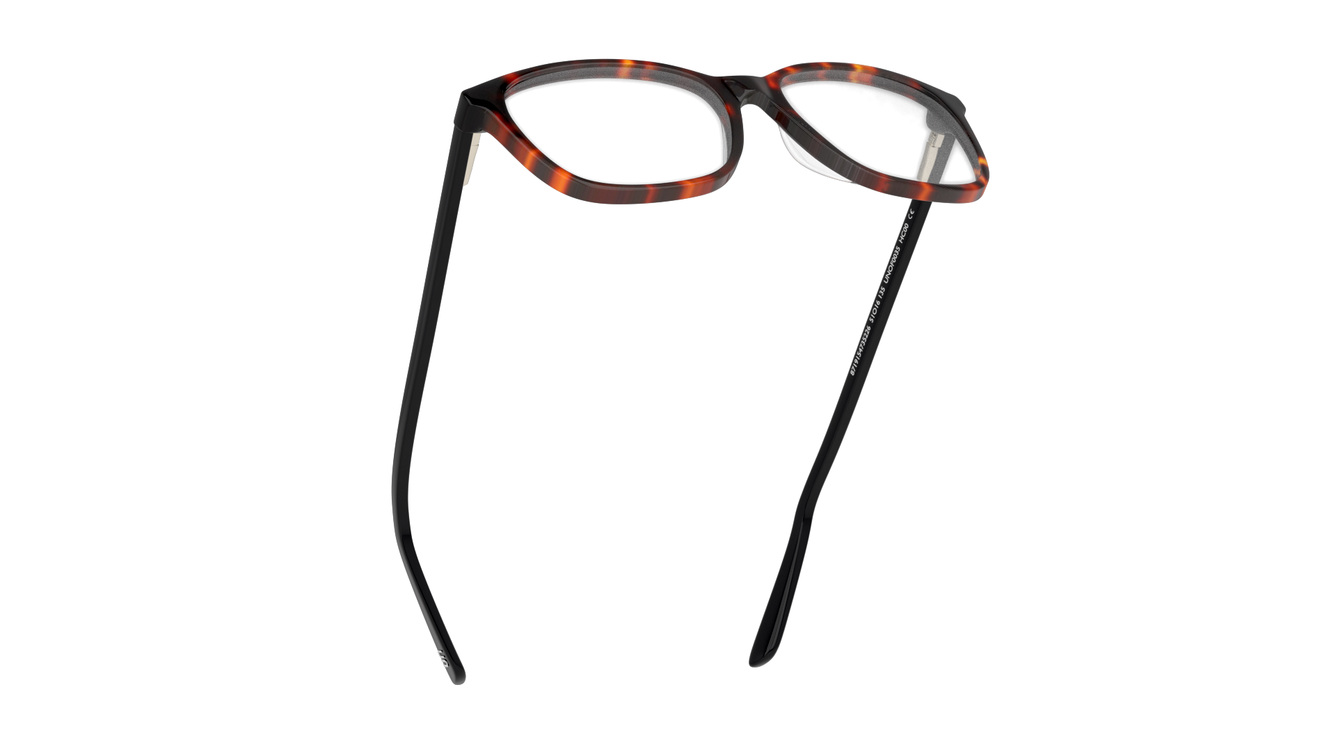 Bottom_Up Unofficial UNOF0035 Glasses Transparent / Tortoise Shell