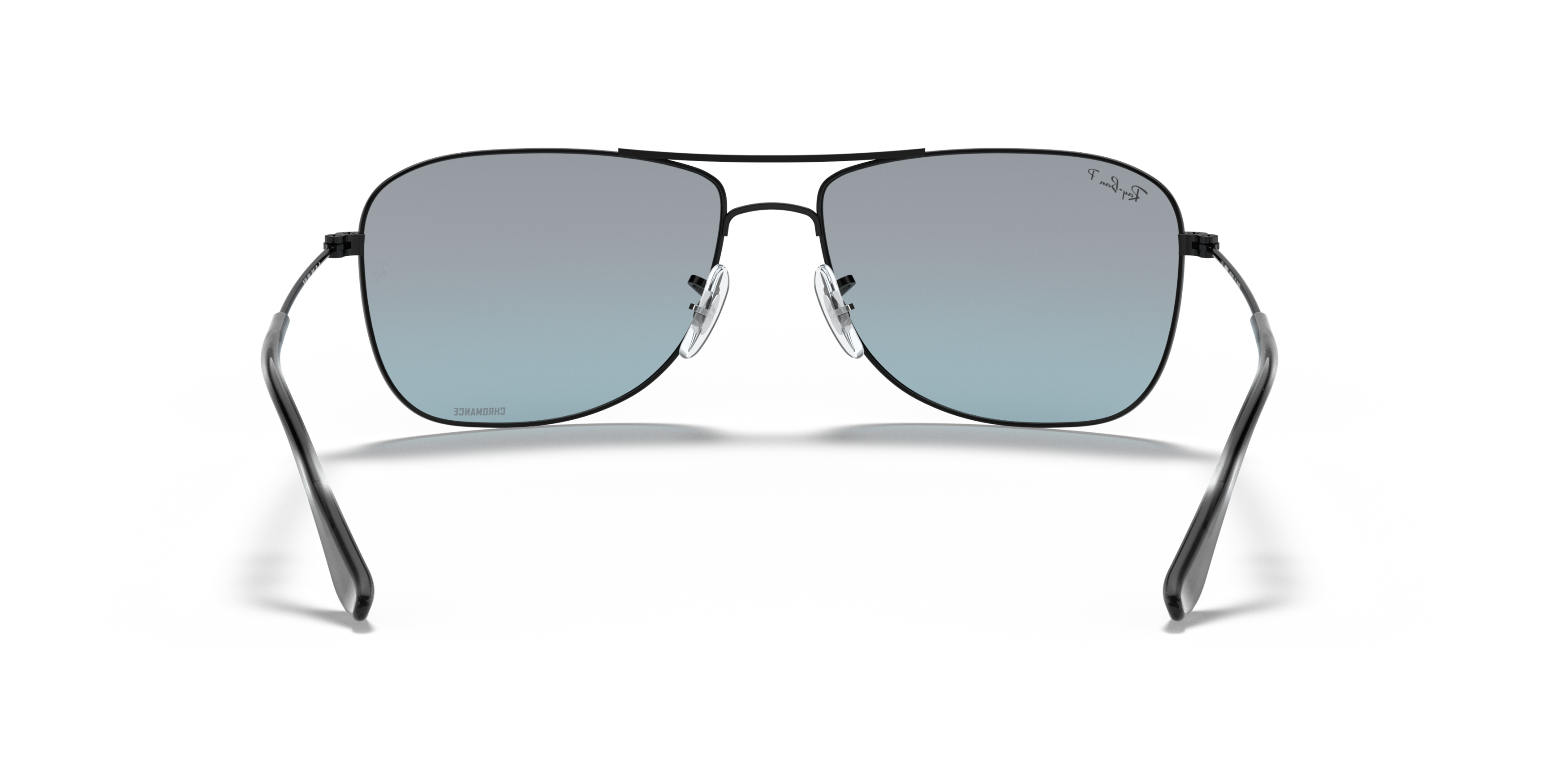 Detail02 Ray-Ban RB 3543 (002/5L) Sunglasses Blue / Black