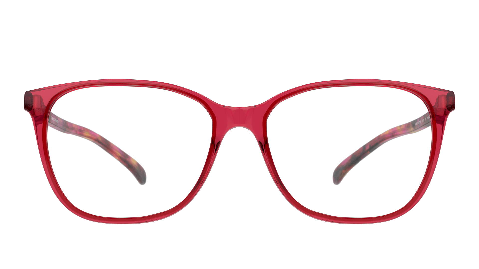 Front Unofficial UN OF0236 (RH00) Glasses Transparent / Pink