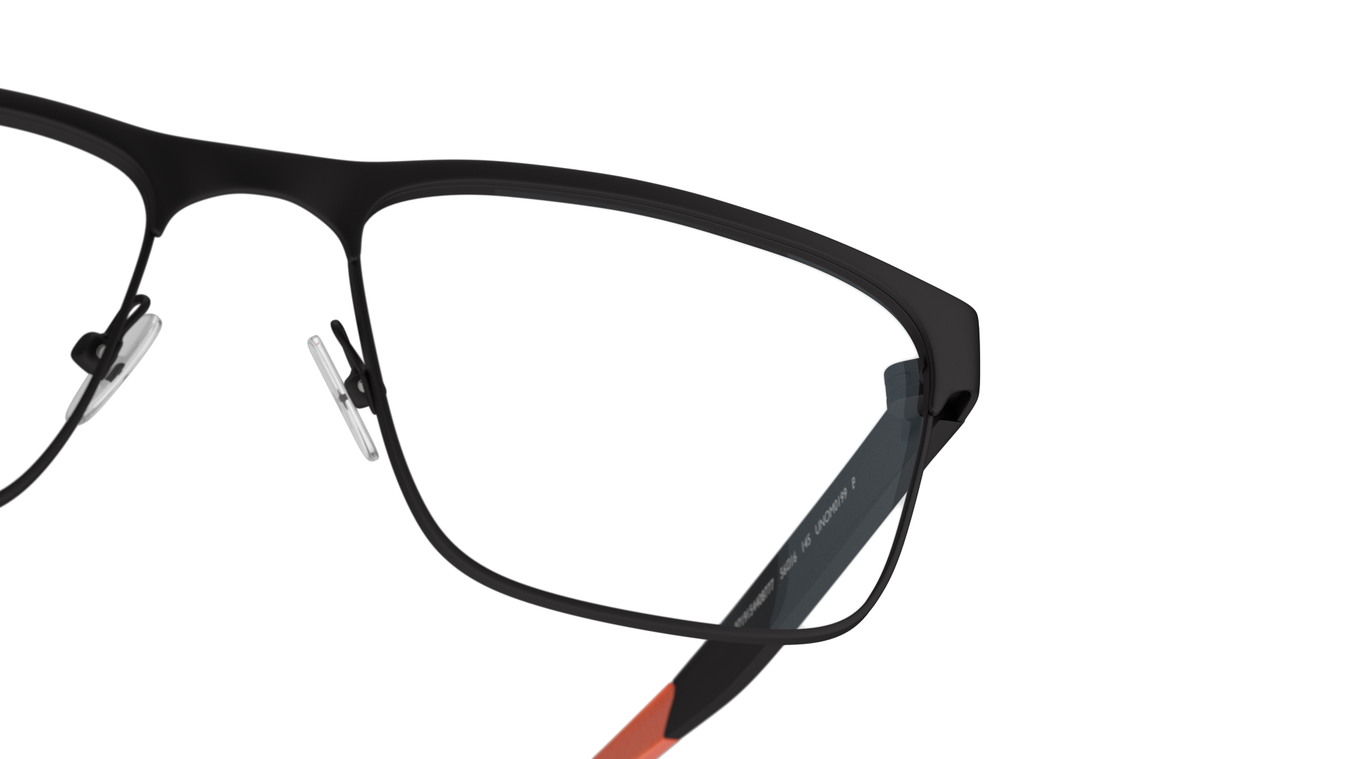 Detail01 Unofficial UNOM0199 (Large) (BR00) Glasses Transparent / Black