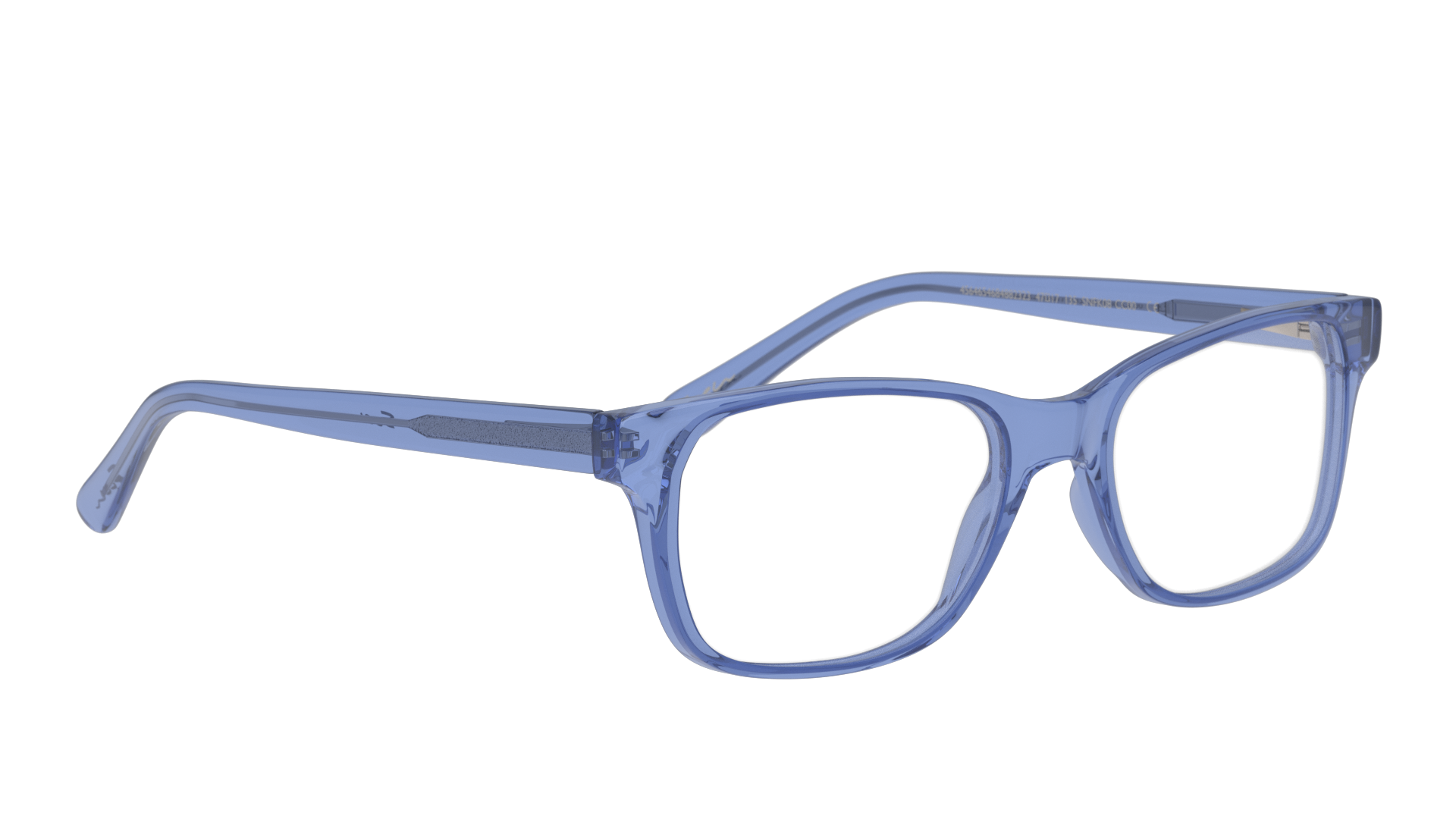 Angle_Right01 Seen SN FK08 Children's Glasses Transparent / Blue