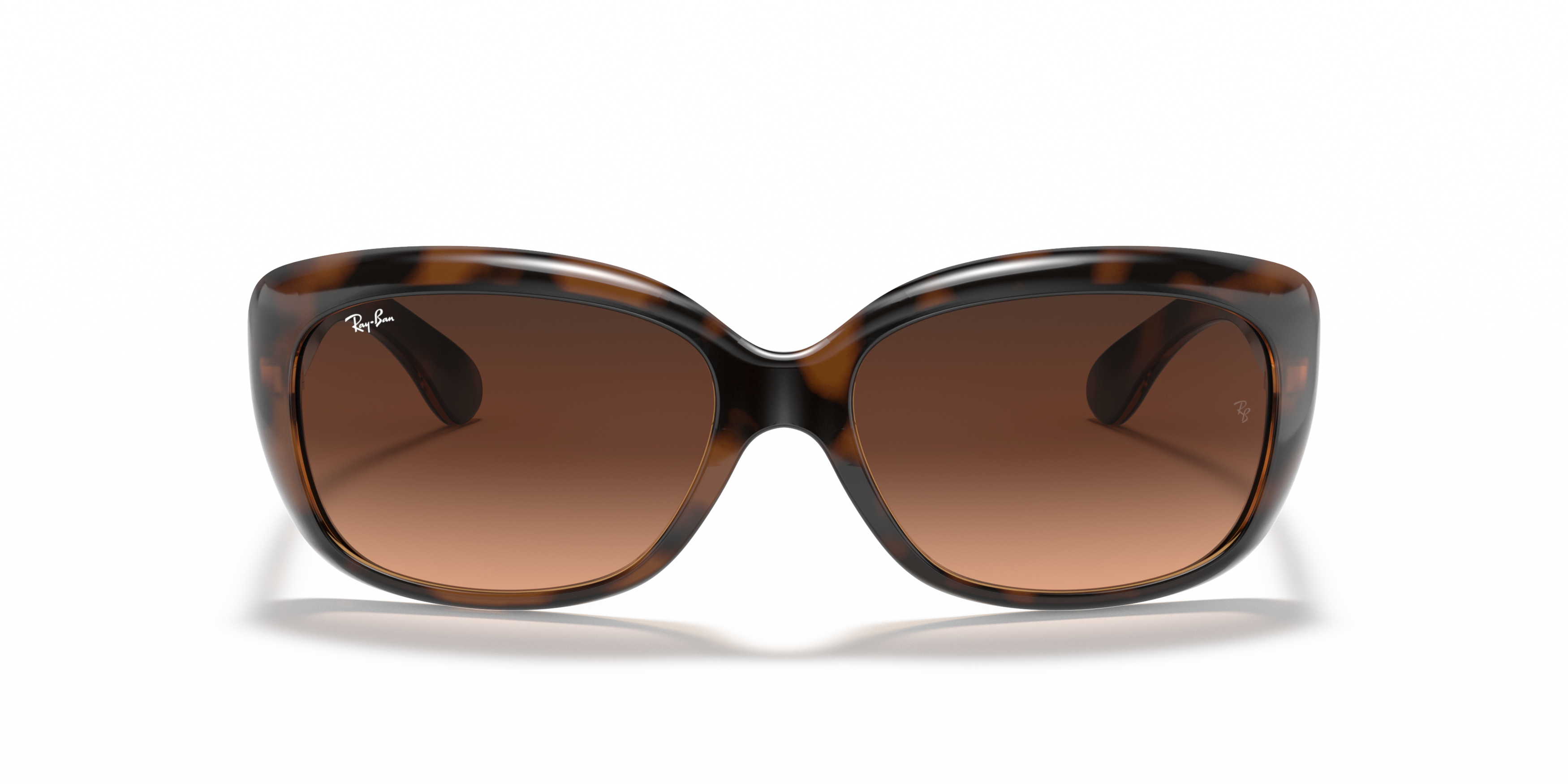 Front Ray-Ban Jackie Ohh RB 4101 Sunglasses Brown / Tortoise Shell