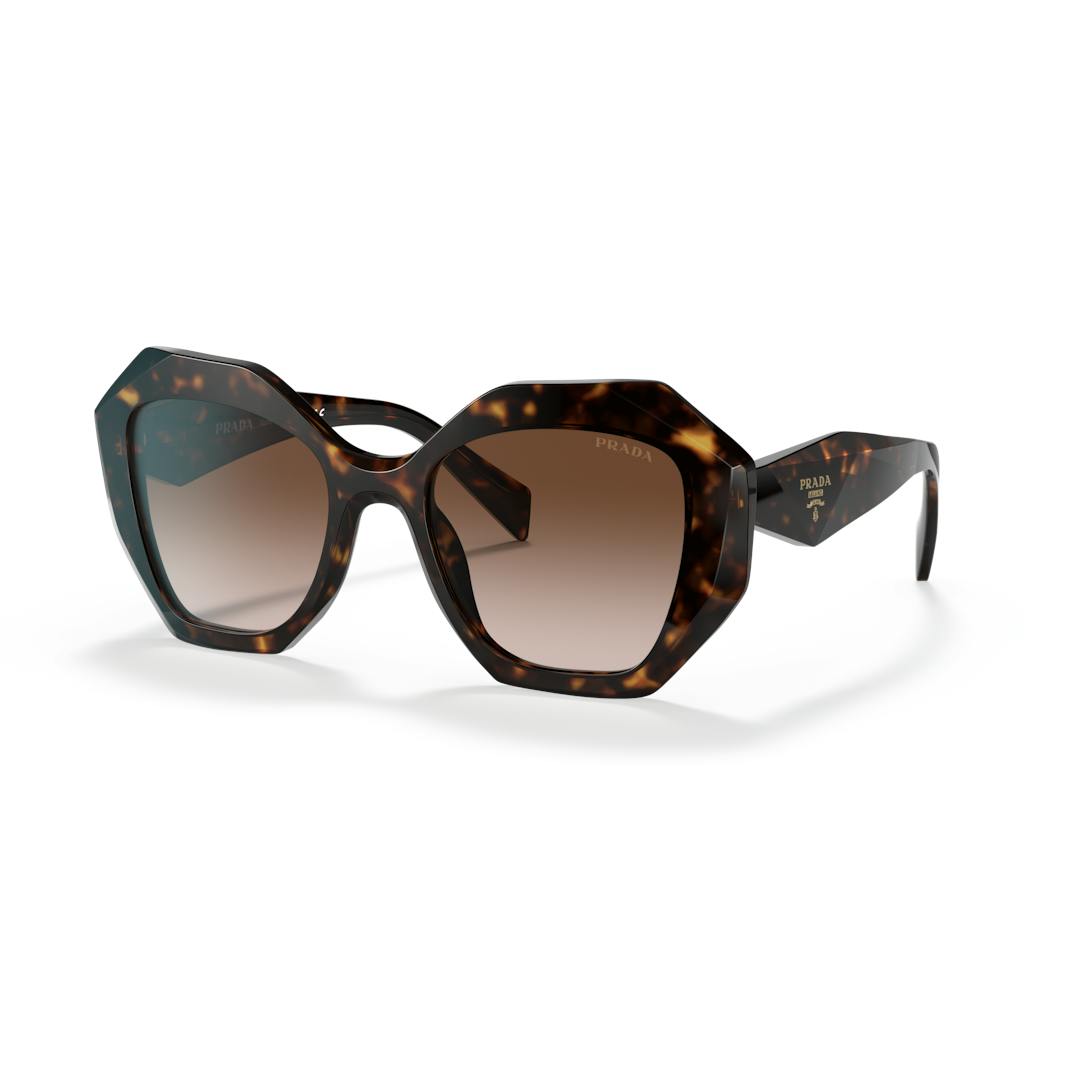 Prada PR 16WS Lunettes de Soleil Femme - Hexagonale Ecaille