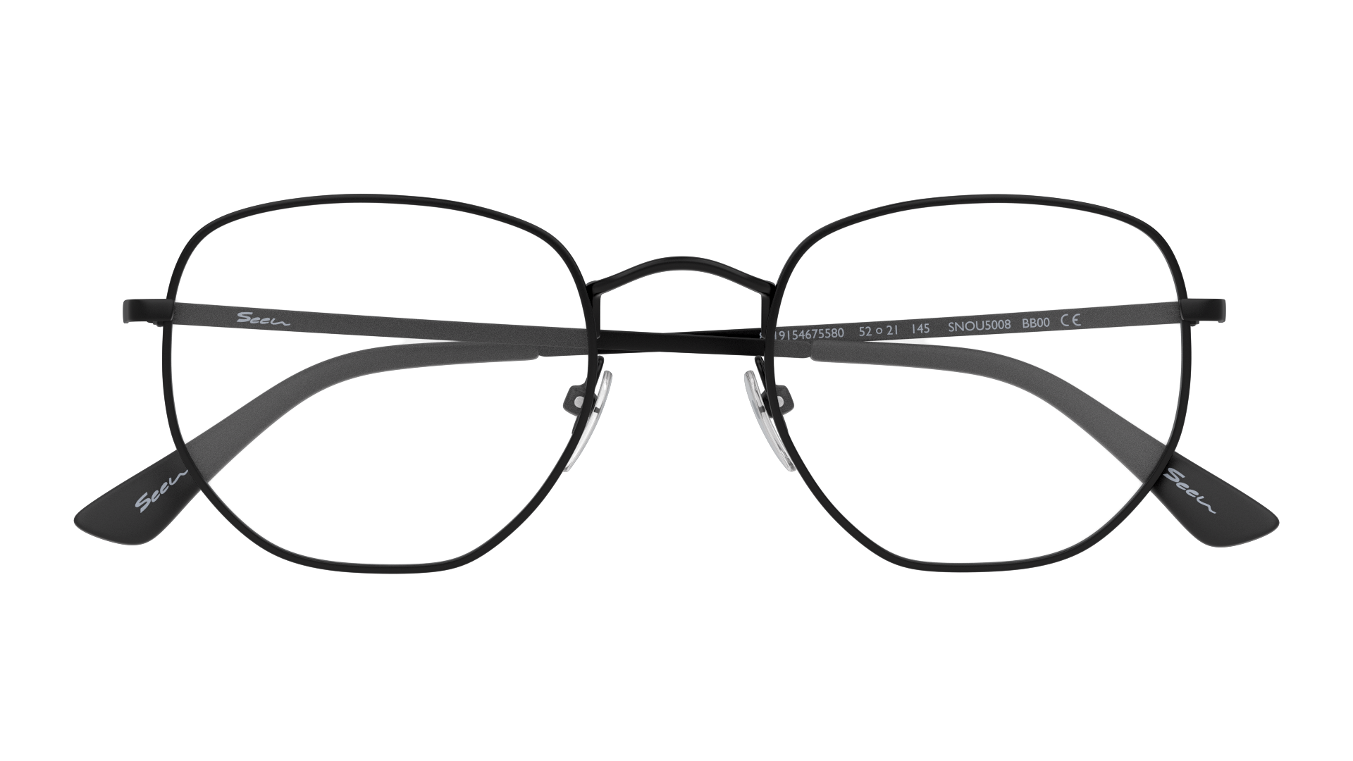 Folded Seen SN OU5009 Glasses Transparent / Black