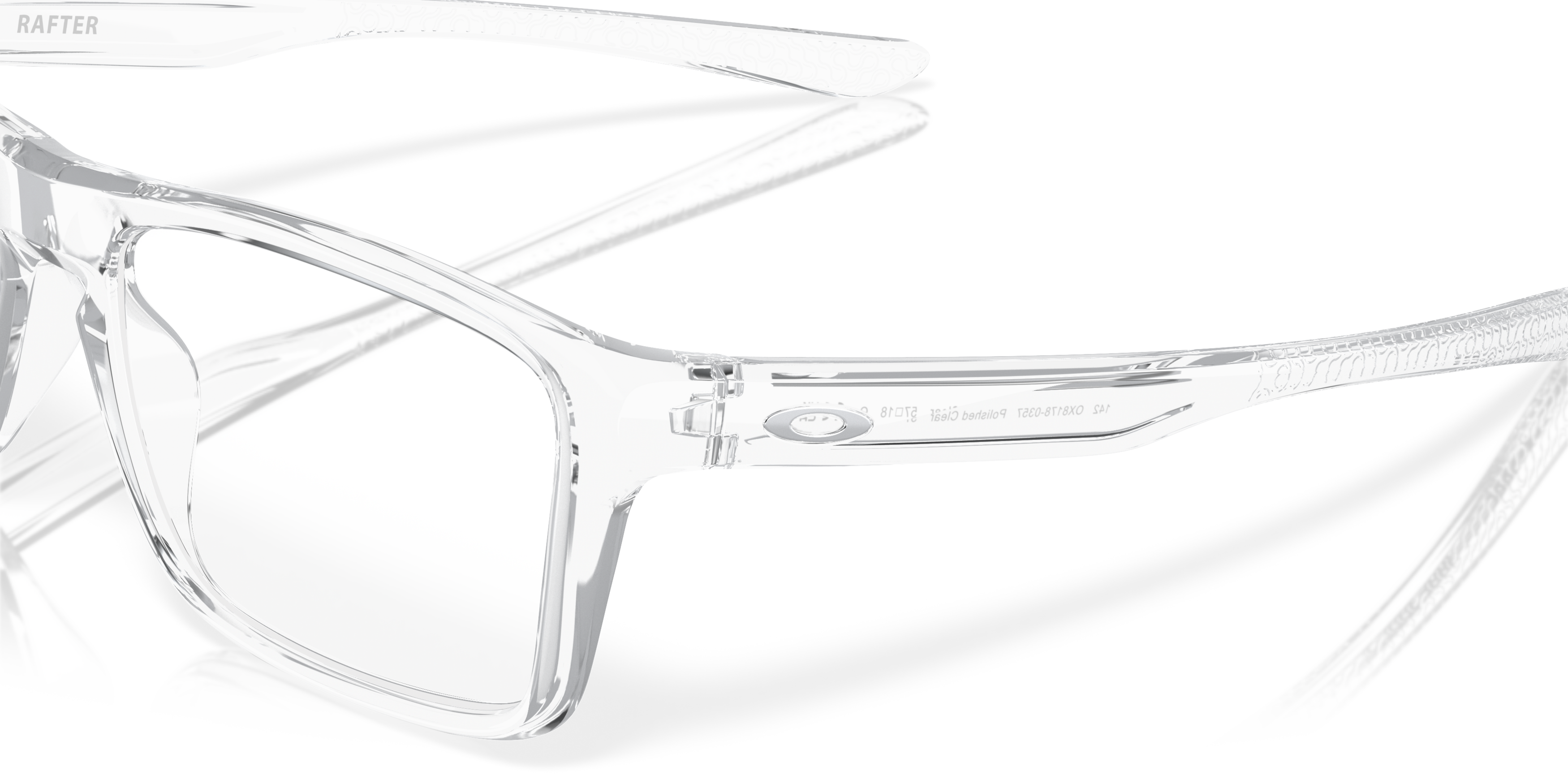 Detail01 Oakley Rafter OX 8178 Glasses Transparent / Transparent, Clear