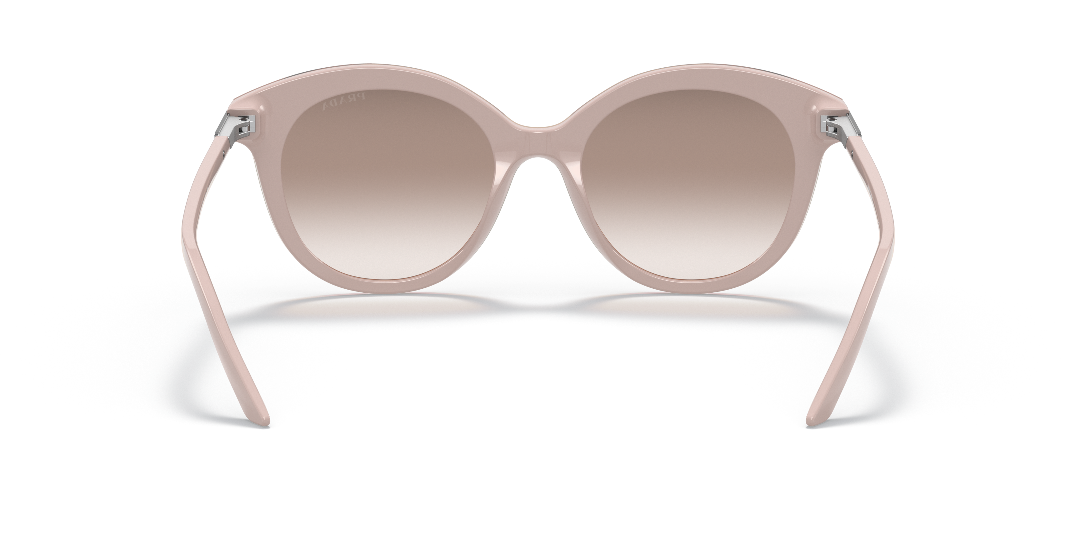 Detail02 Prada PR 02YS (02YS) Sunglasses Brown / Transparent