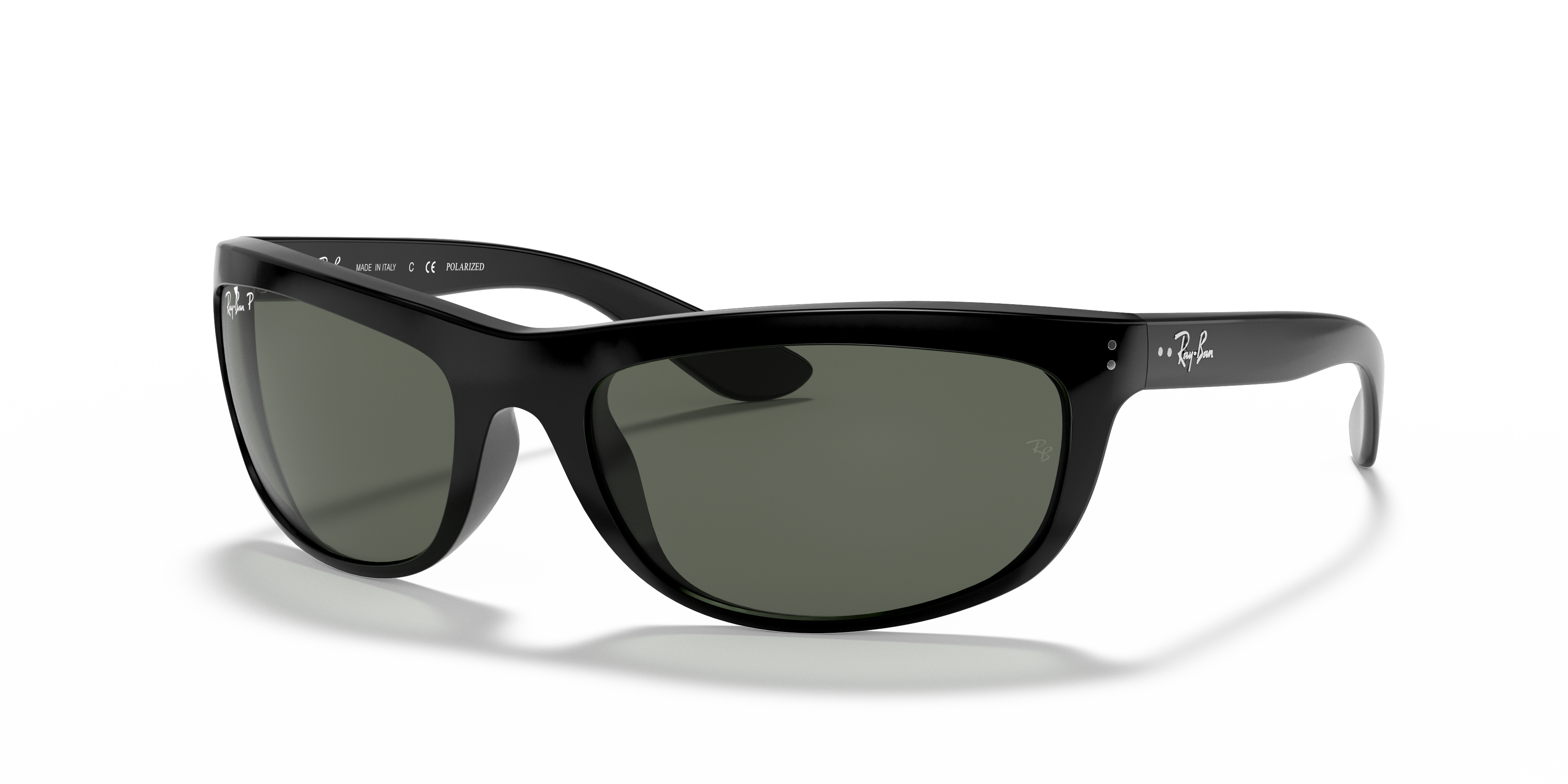 Angle_Left01 Ray-Ban Balorama RB 4089 Sunglasses Green / Black