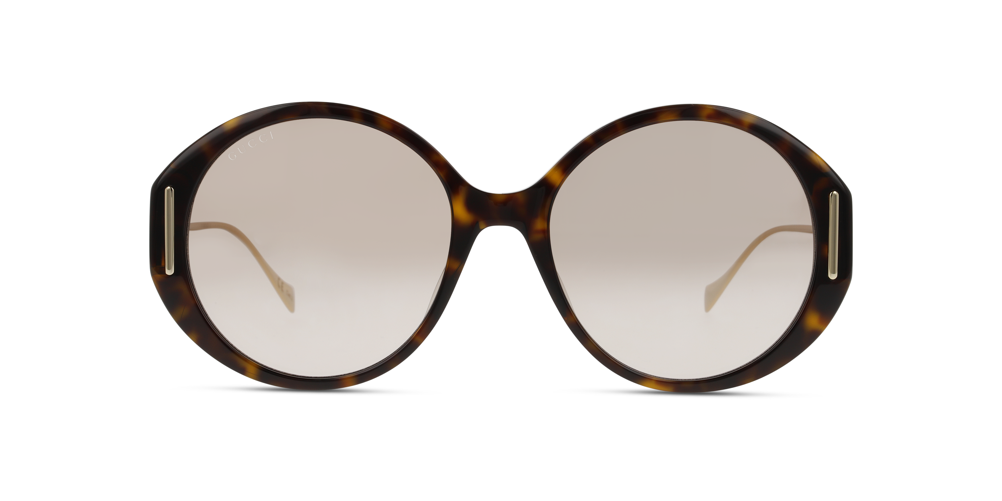 Front Gucci GG 1202S (003) Sunglasses Brown / Havana