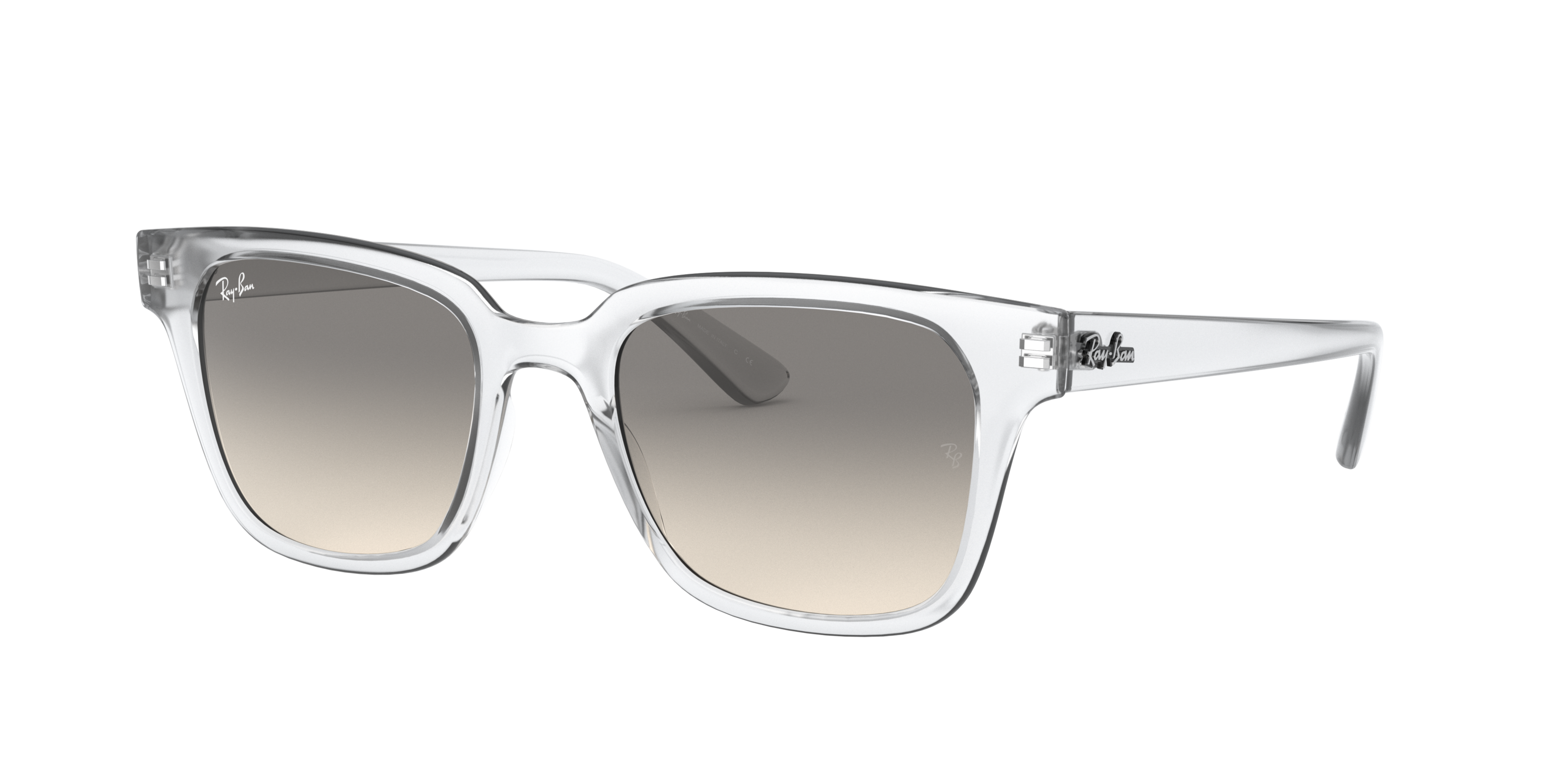 Angle_Left01 Ray-Ban Nina RB 4323 Sunglasses Grey / Transparent, Clear
