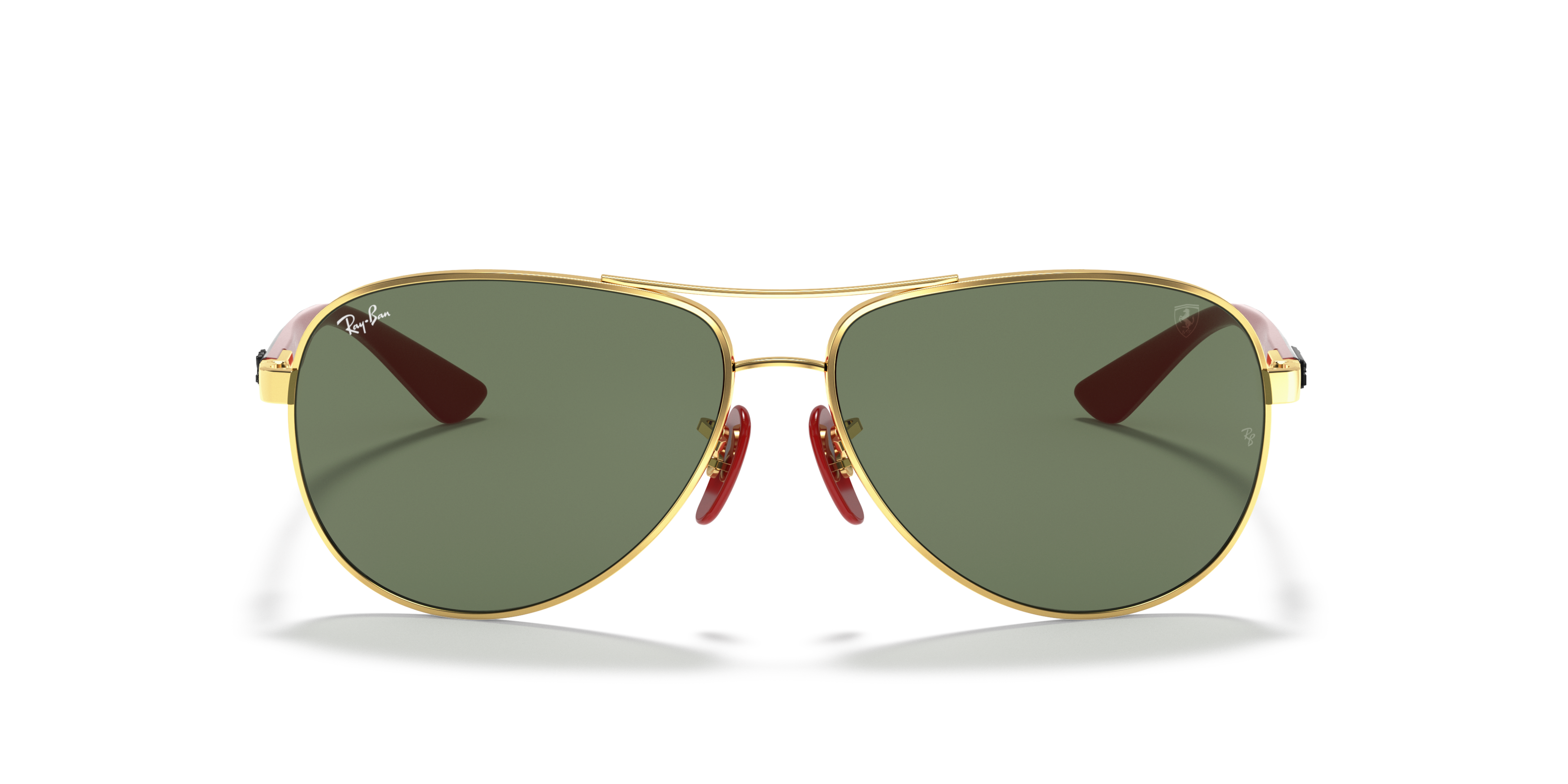 Front Ray-Ban RB 8313M (F00871) Sunglasses Green / Gold