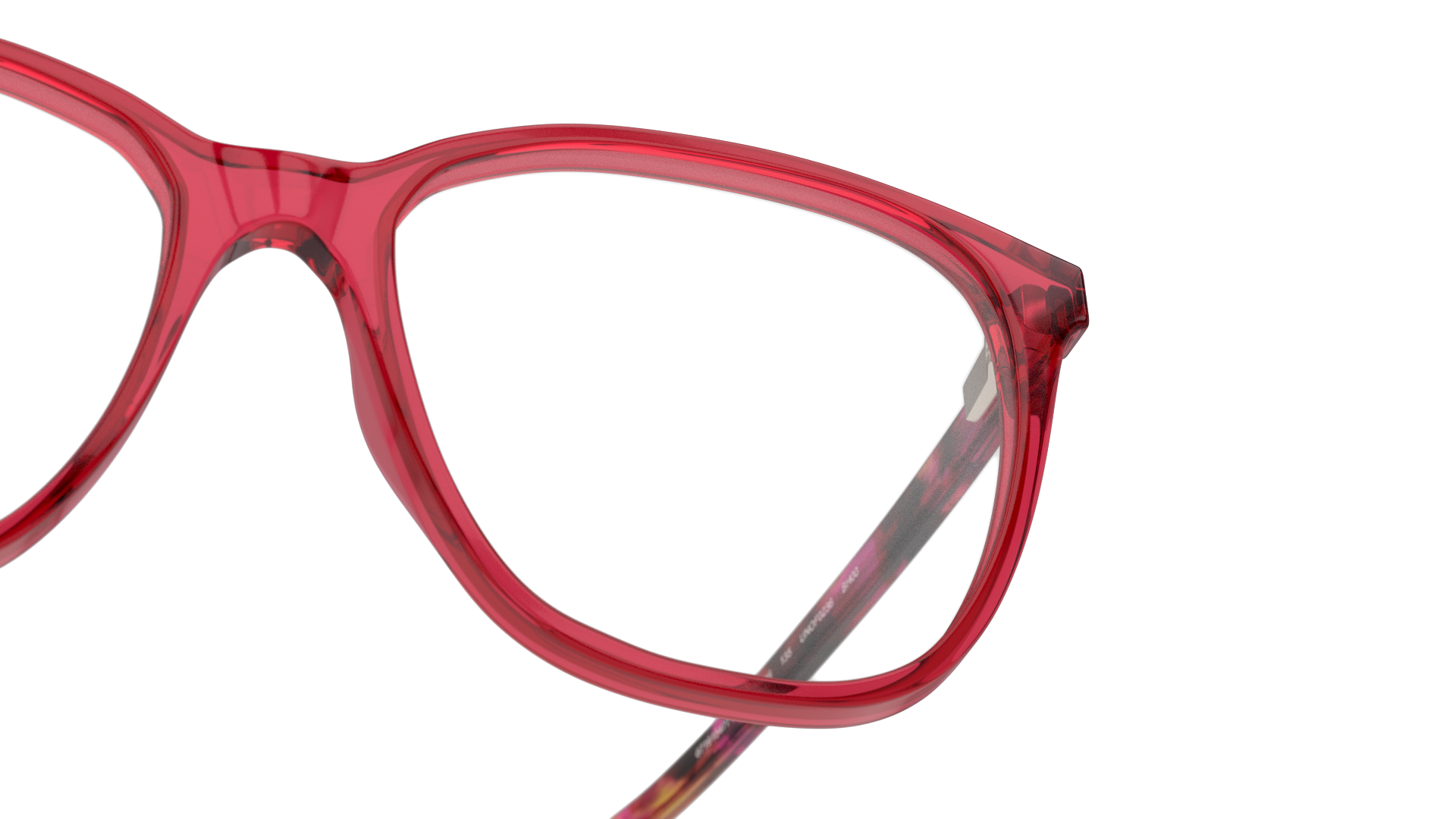 Detail01 Unofficial UN OF0236 (RH00) Glasses Transparent / Pink