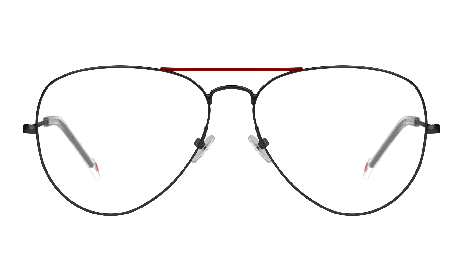 Front Unofficial UNOM0155 (Large) (BR00) Glasses Transparent / Black