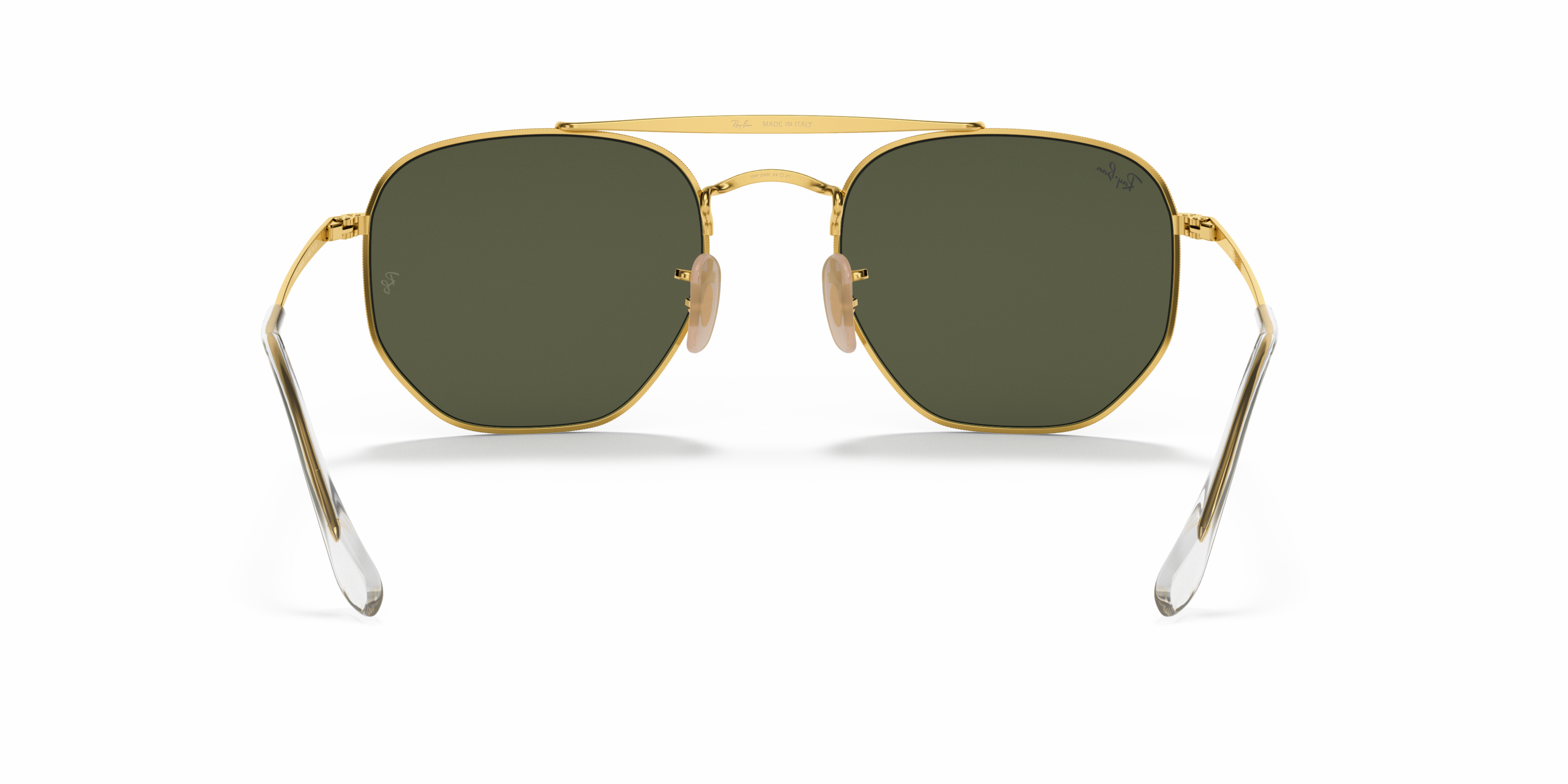 Detail02 Ray-Ban The Marshal RB3648 001 Groen / Goud