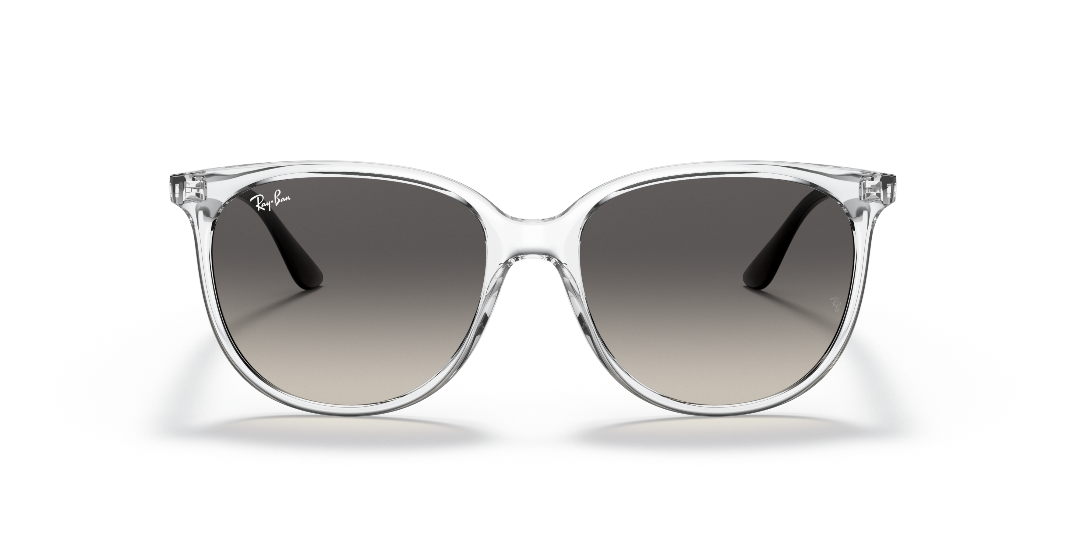 Front Ray-Ban RB 4378 Sunglasses Grey / Transparent, Clear