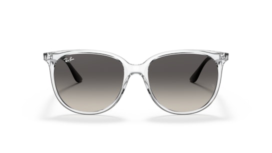 Ray-Ban RB 4378 (647711) Sunglasses Grey / Transparent, Clear