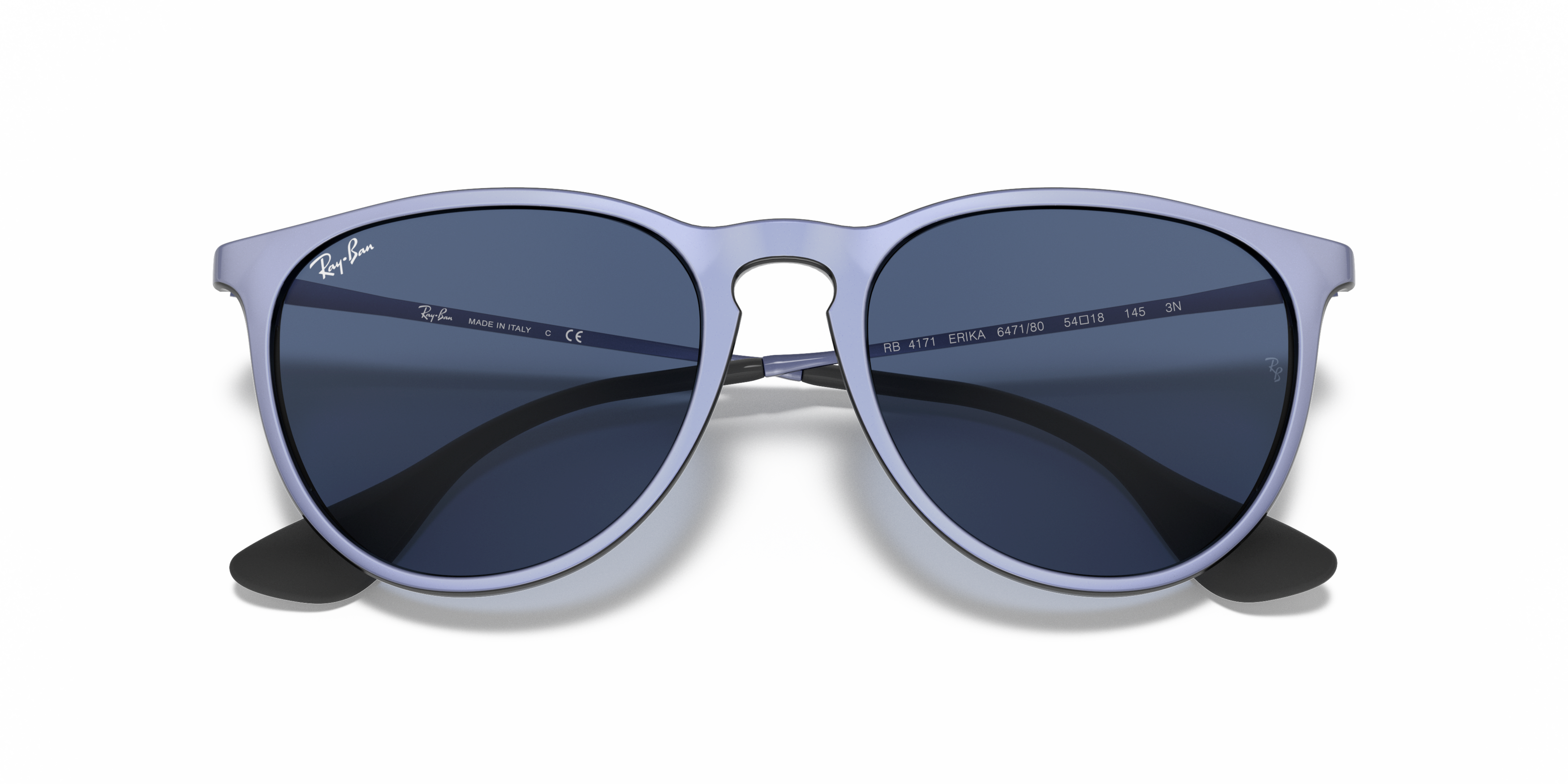 Folded Ray-Ban RB 4171 (647180) Sunglasses Blue / Transparent, Blue