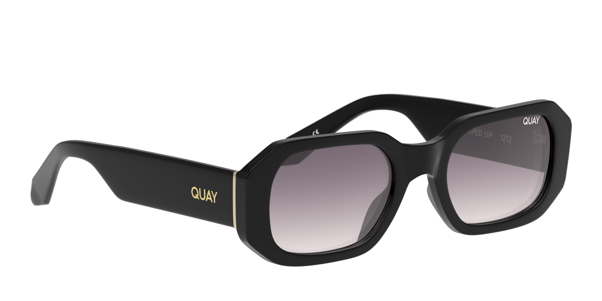 [products.image.angle_right01] QUAY AUSTRALIA HYPED UP BLK/SMK